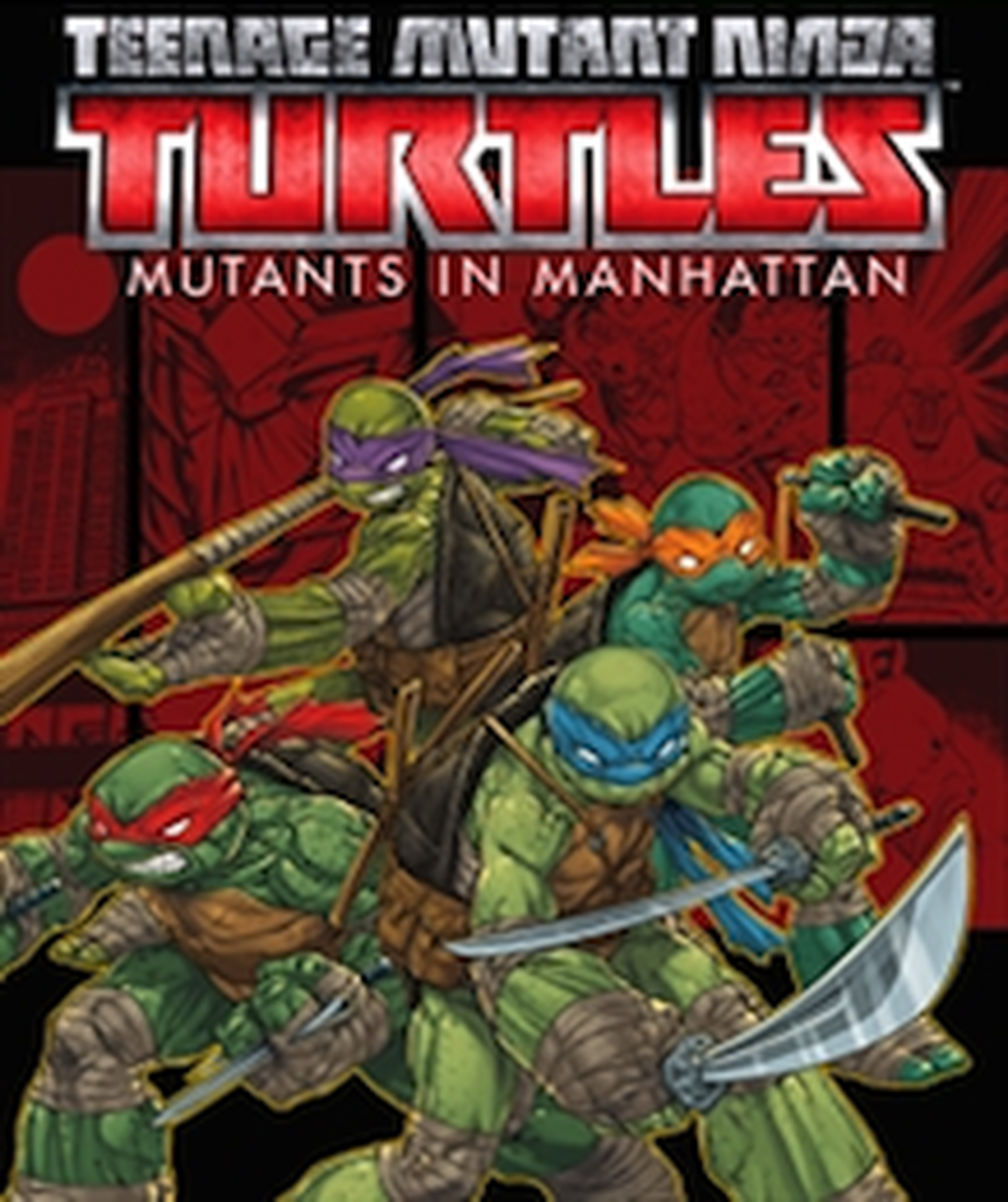 TMNT Mutants in Manhattan, primer artwork de las Tortugas Ninja de Platinum Games