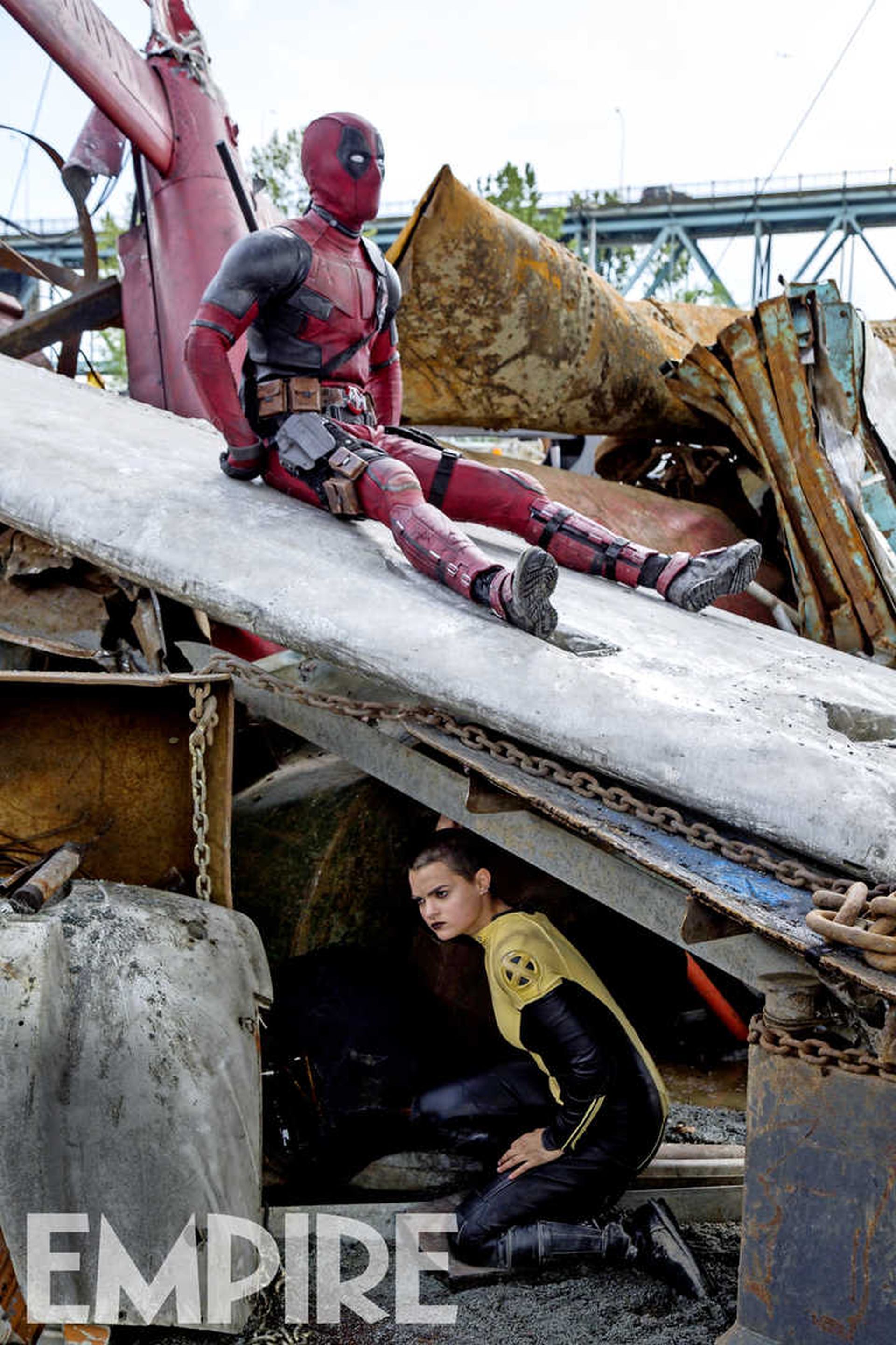 Deadpool: Nuevas imágenes con Ajax y Coloso