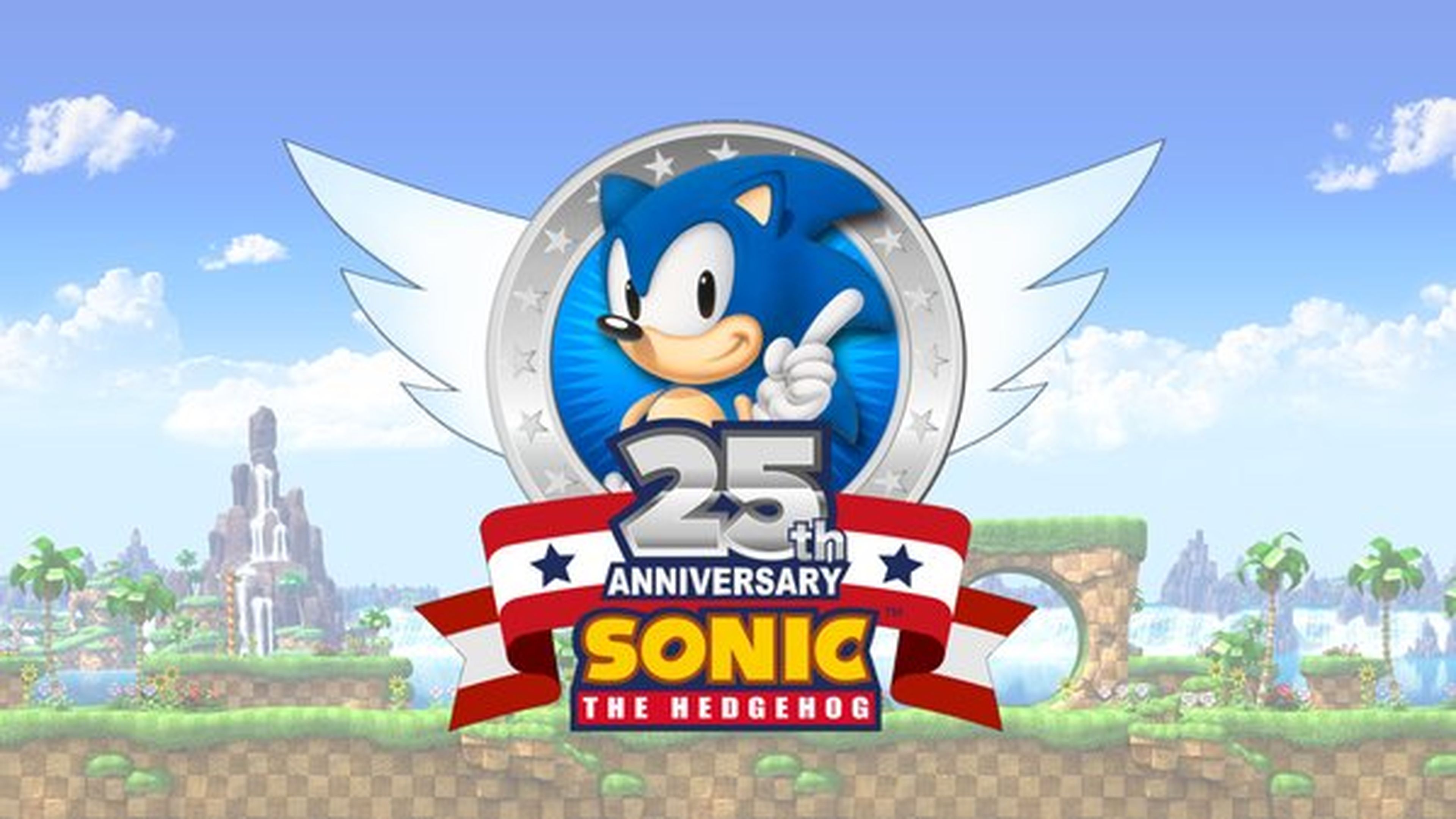 Sonic, SEGA presenta el logotipo para su 25 aniversario