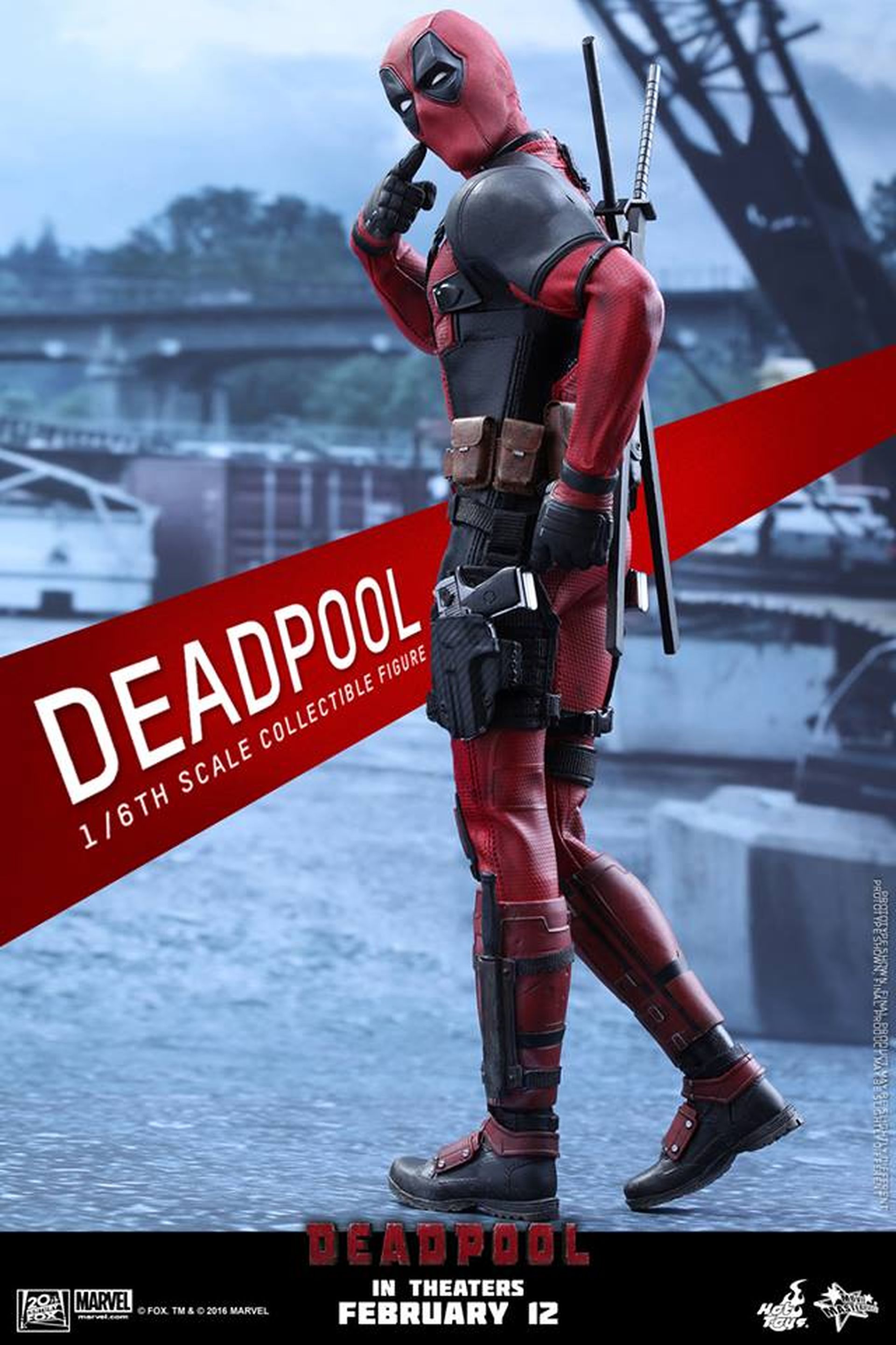Deadpool: figura de Masacre de Hot Toys