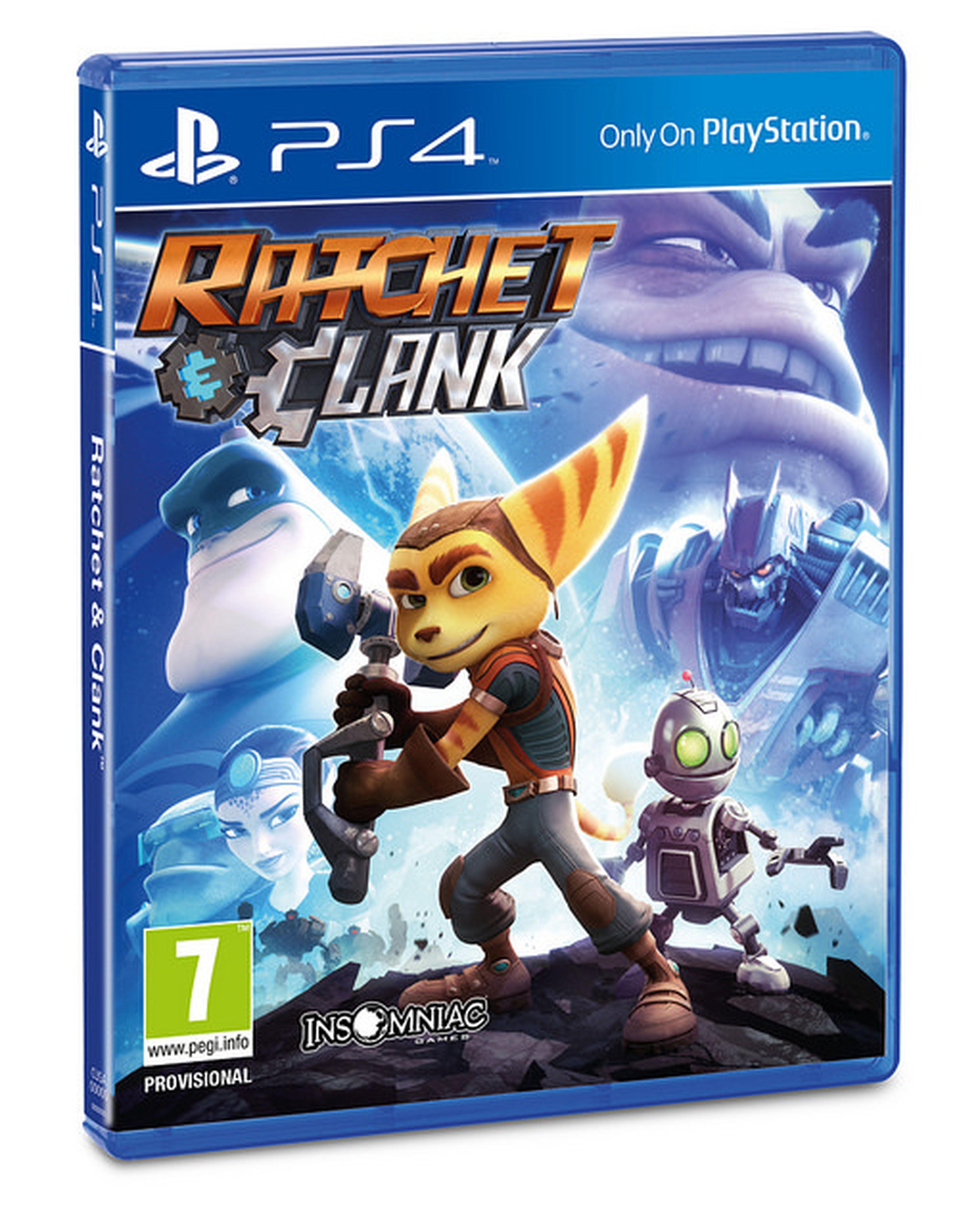 Ratchet & Clank para PS4, fecha definitiva de lanzamiento y carátula oficial