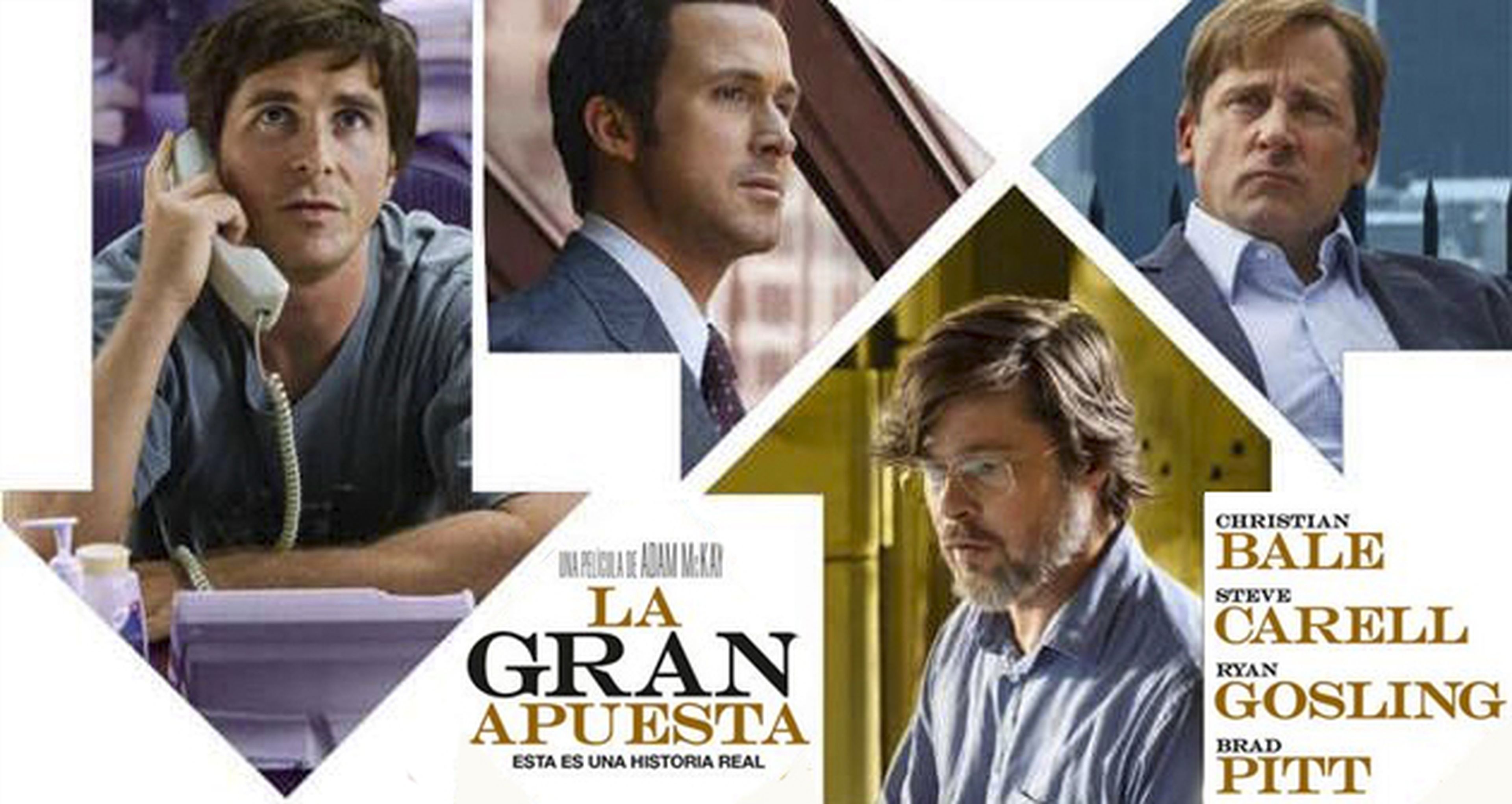 La gran apuesta - Crítica del film de Brad Pitt, Ryan Gosling, Christian Bale y Steve Carell