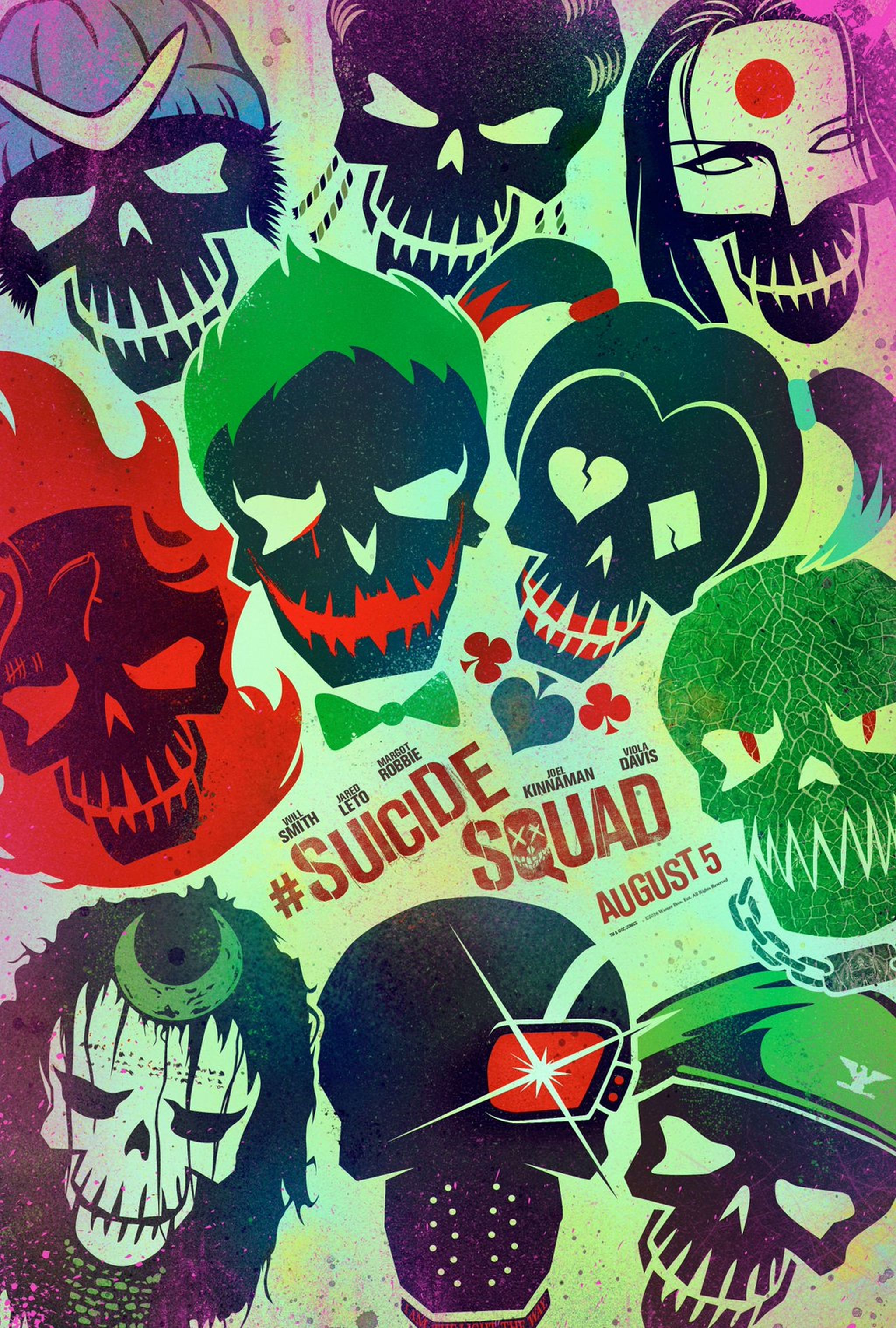 Escuadrón Suicida: carteles individuales