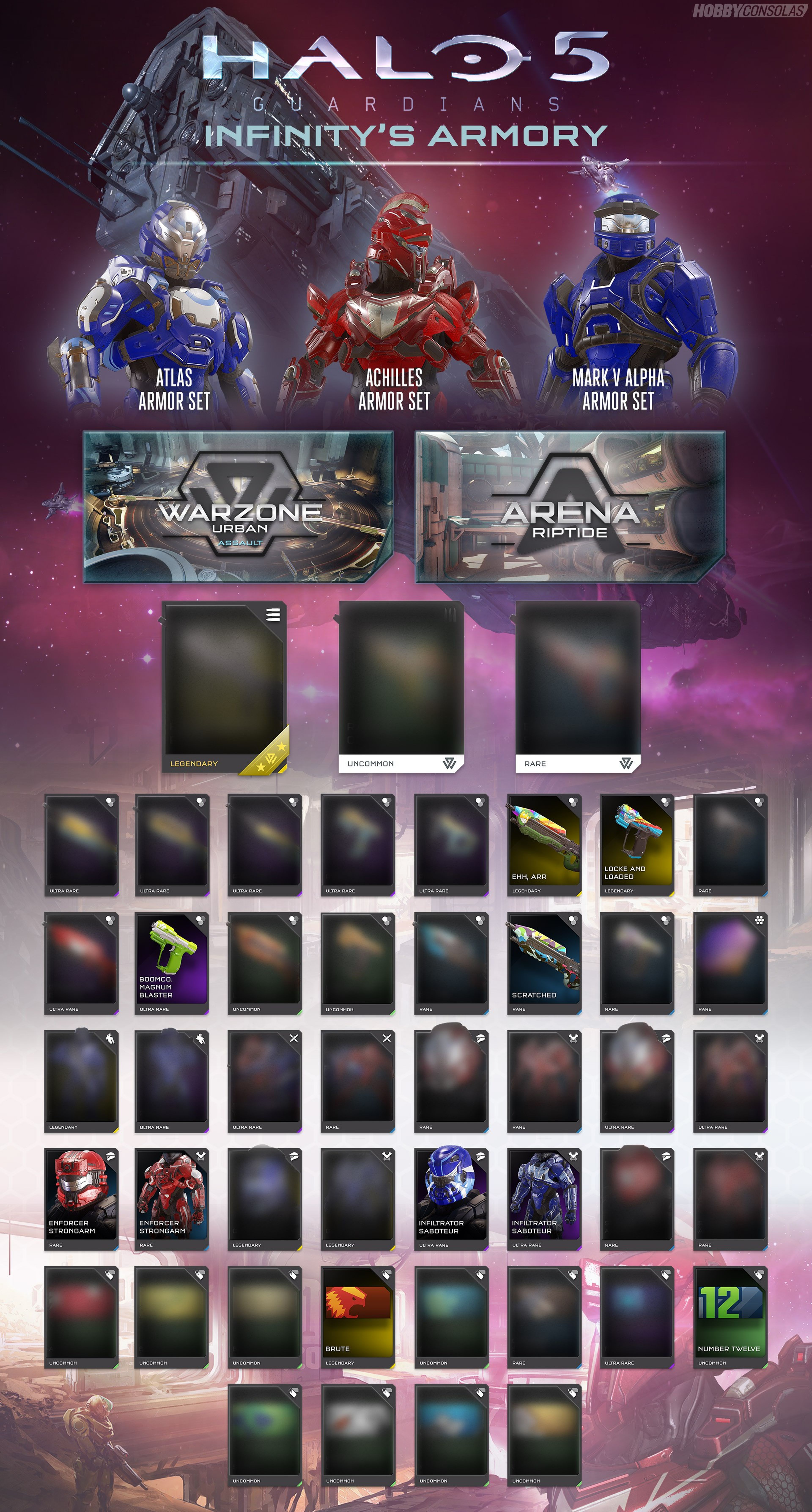 Halo 5 Guardians, imágenes de Infinity&#039;s Armory