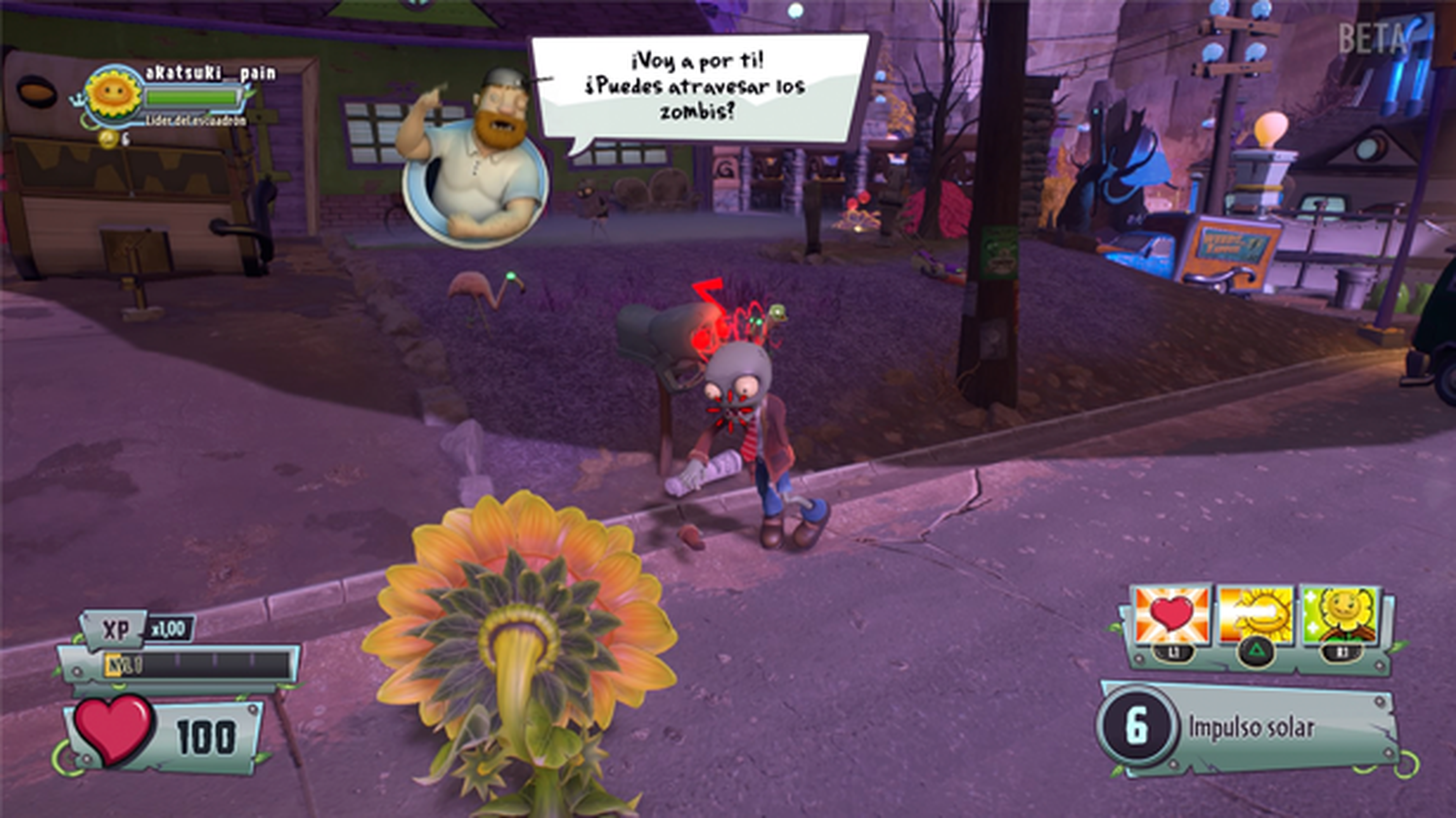 Plants Vs Zombies: Garden Warfare 2 avance en PS4