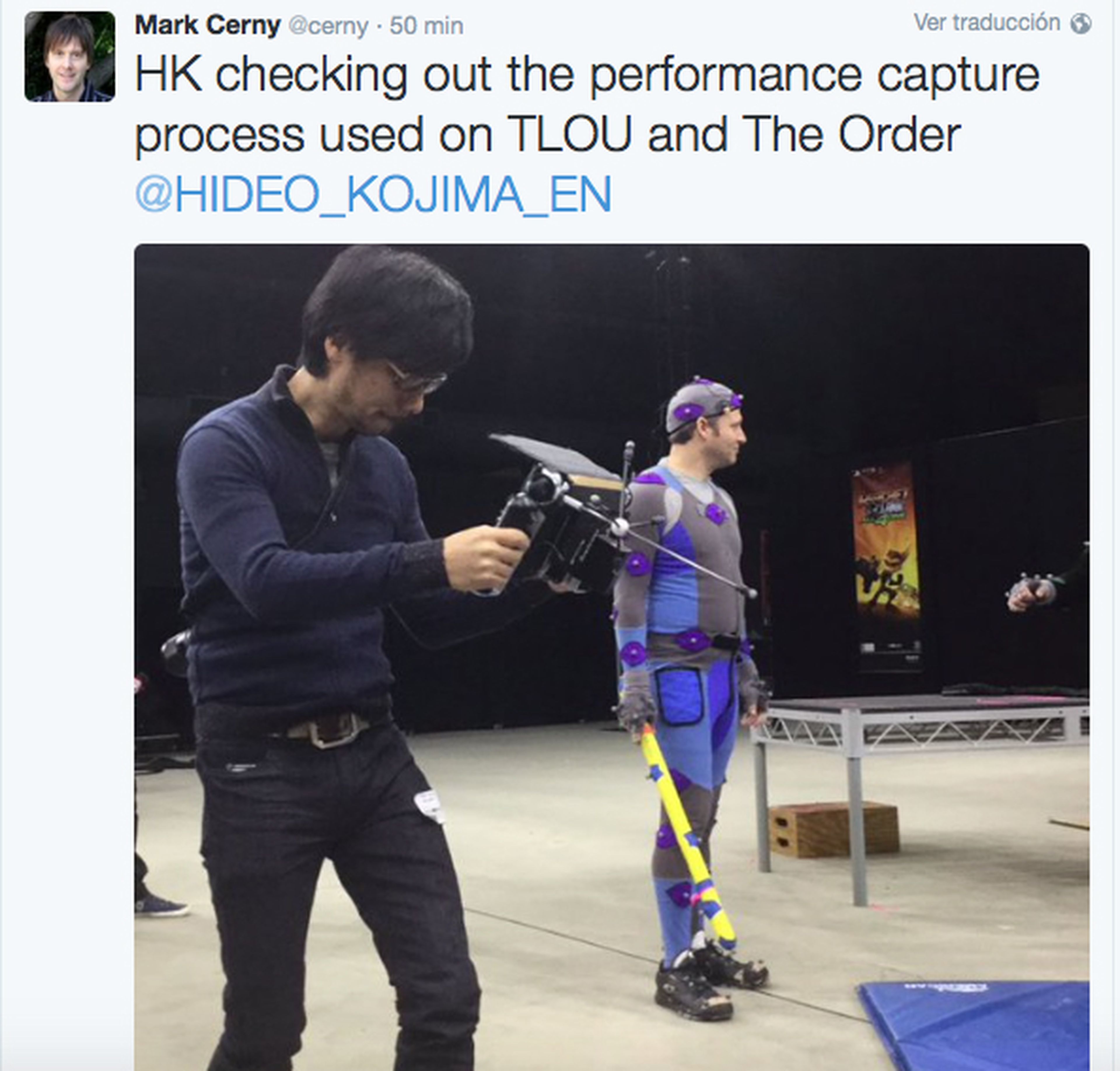 Hideo Kojima, Mark Cerny, world tour para investigar nueva tecnología