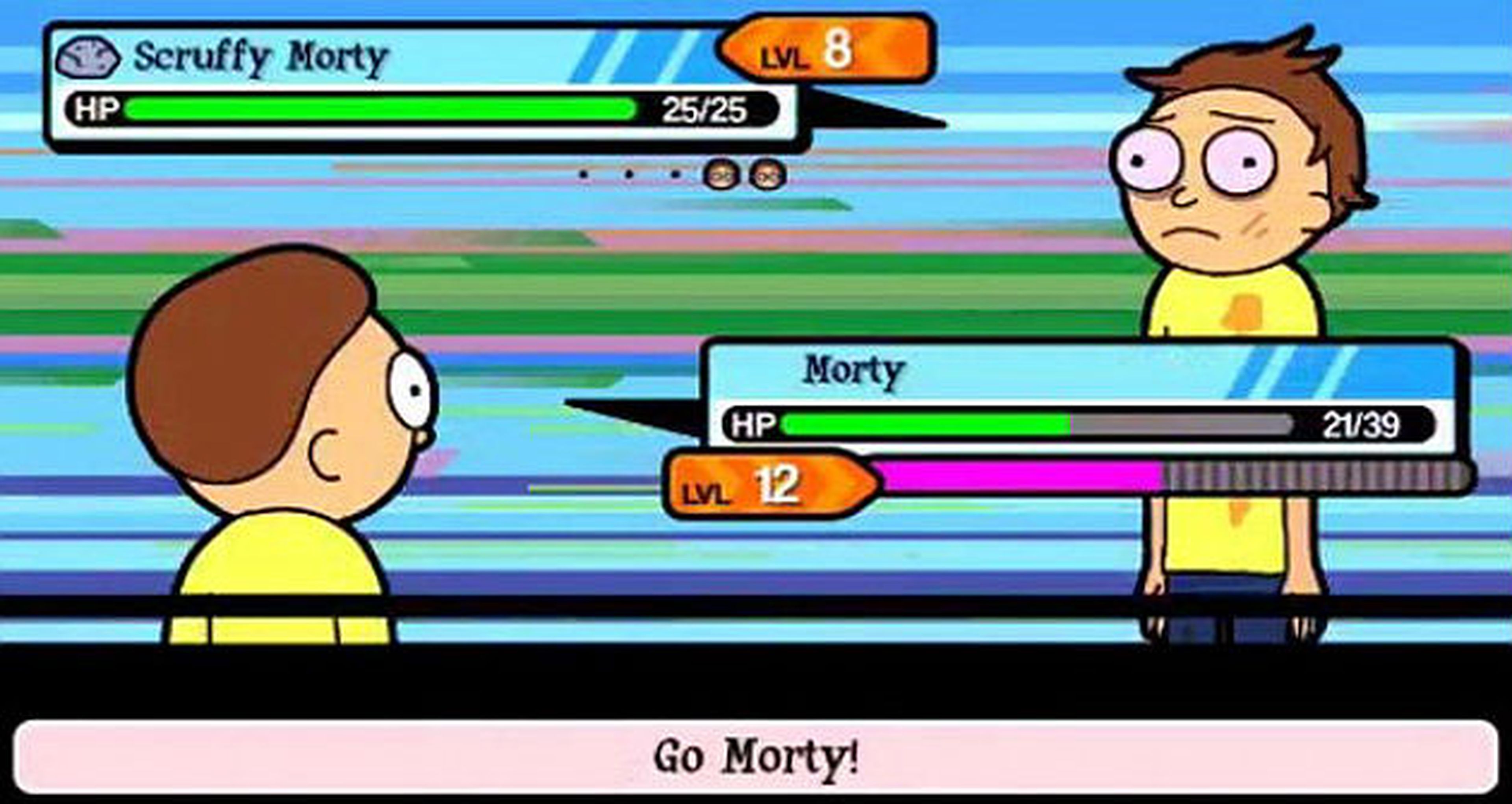 Rick y Morty al estilo Pokémon en este videojuego