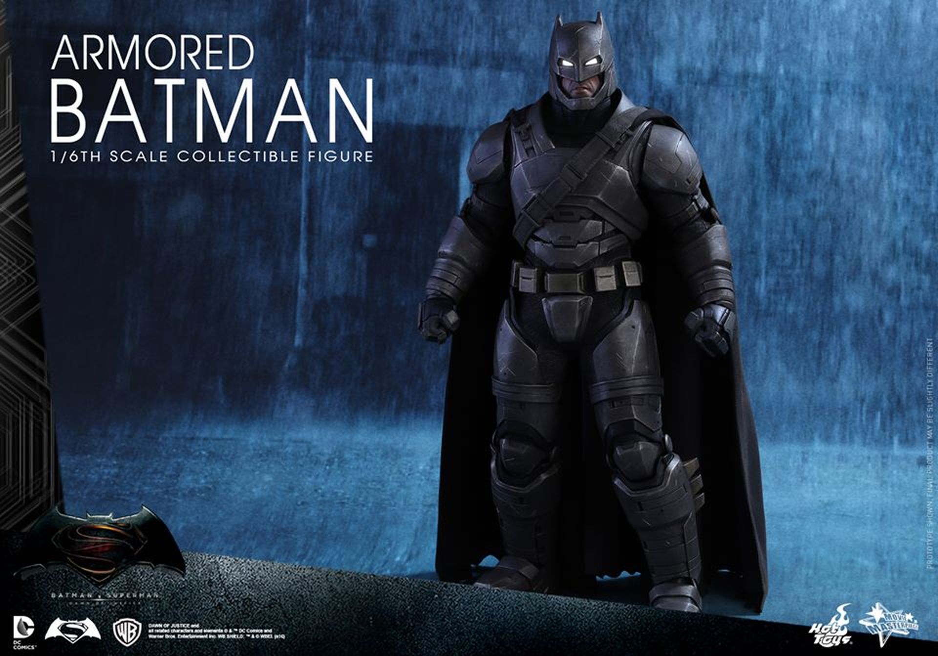 Batman v Superman: Hot Toys presenta su Batman con armadura