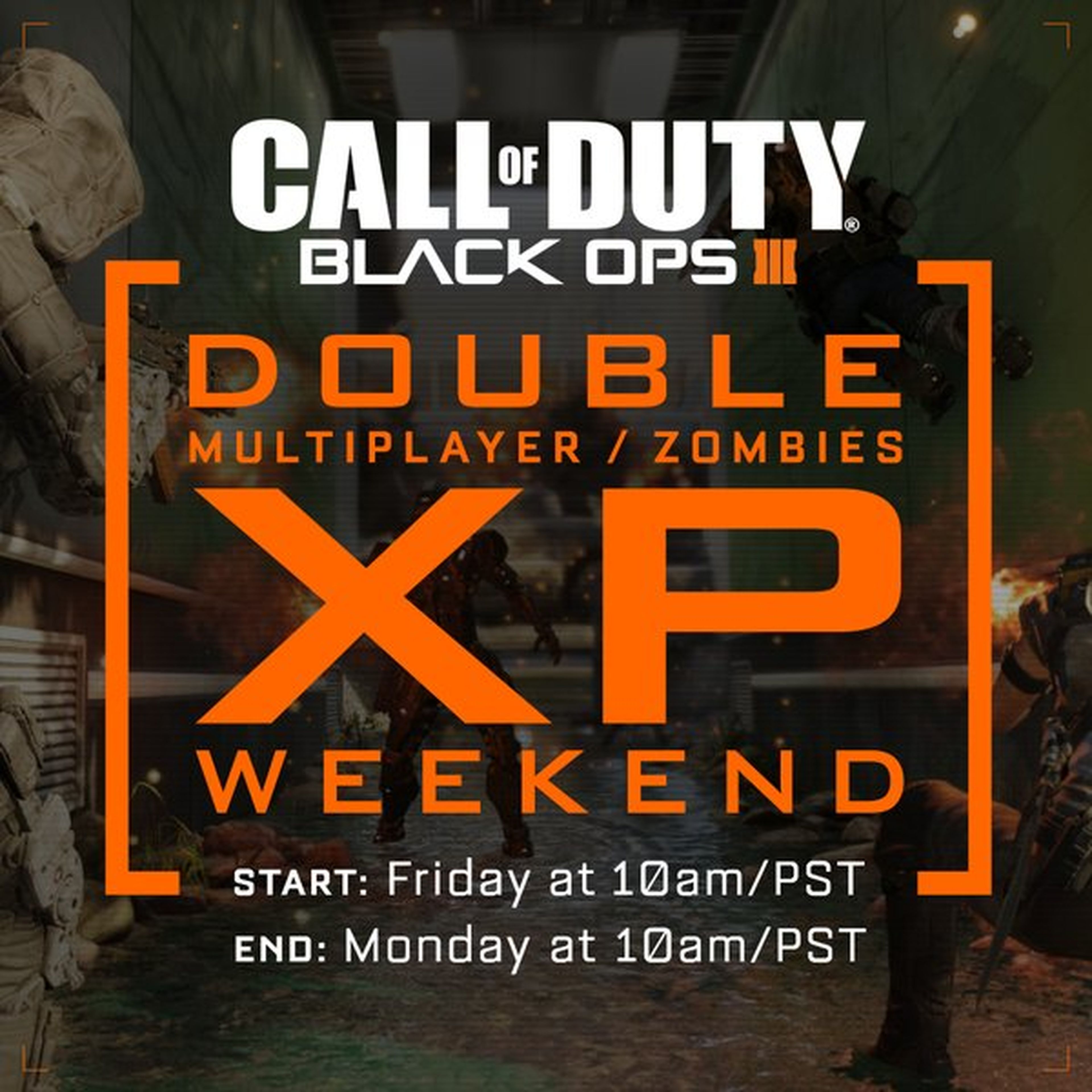 Call of Duty Black Ops 3 - Doble XP este fin de semana