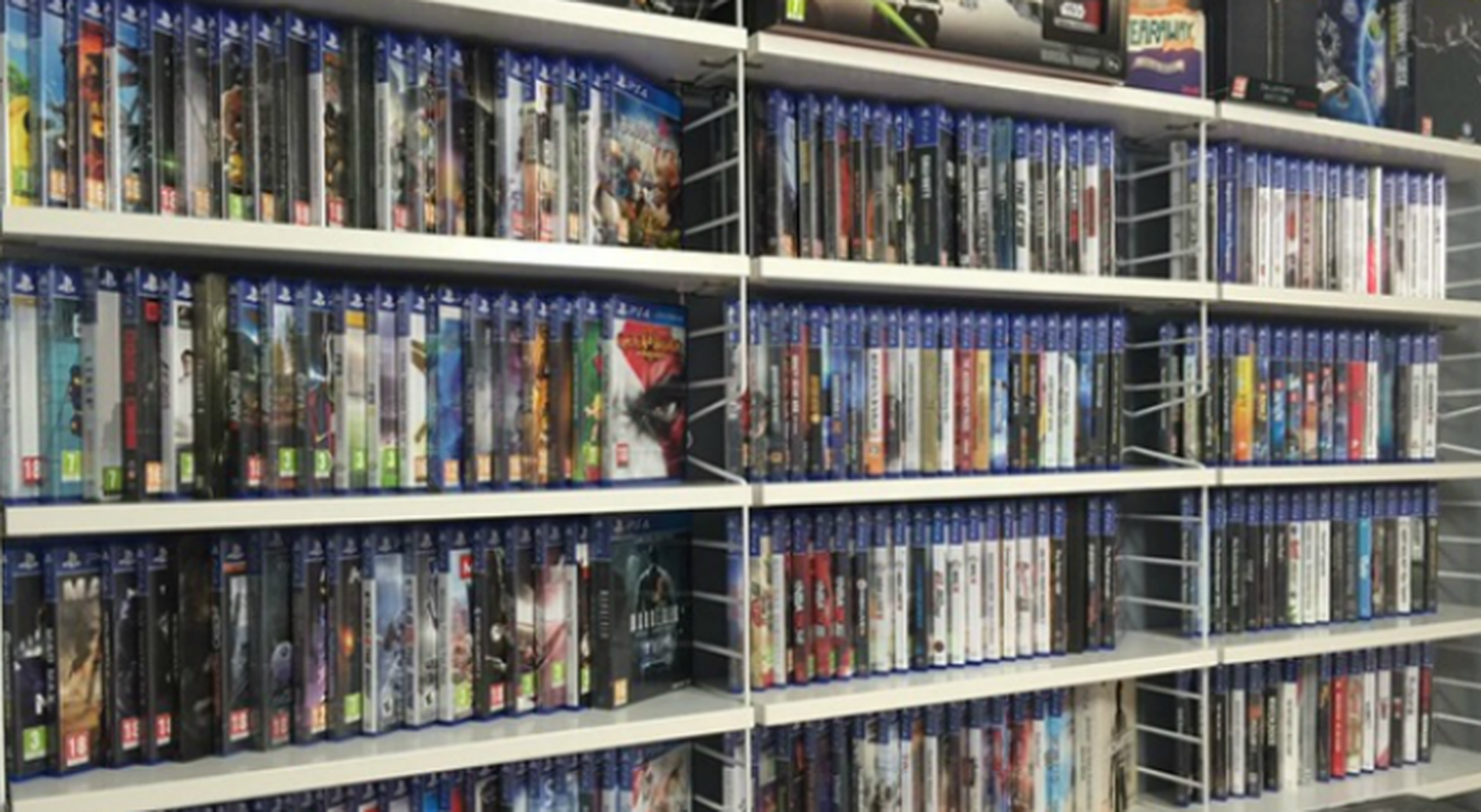 Así es la mayor colección de juegos de PS4