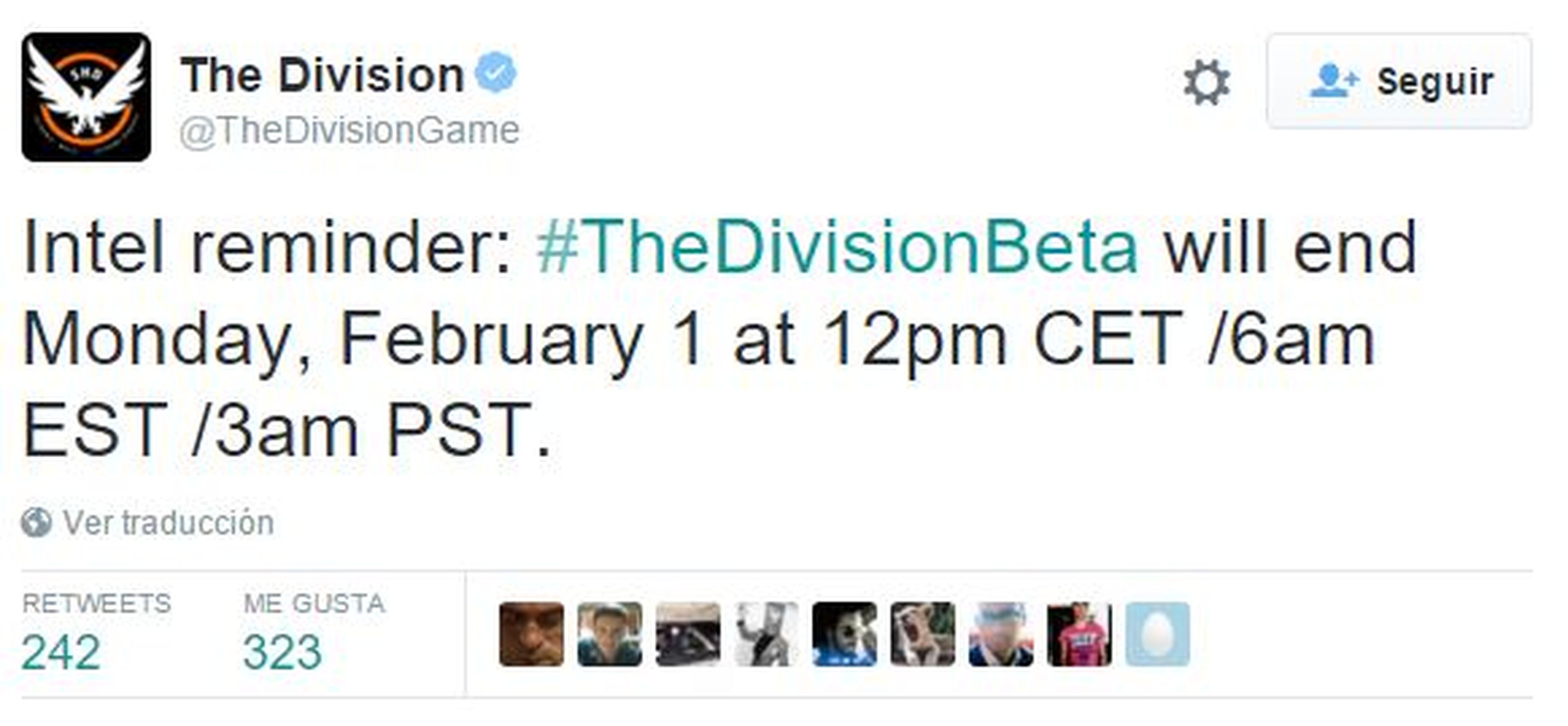 The Division - Ubisoft amplía la duración de su beta