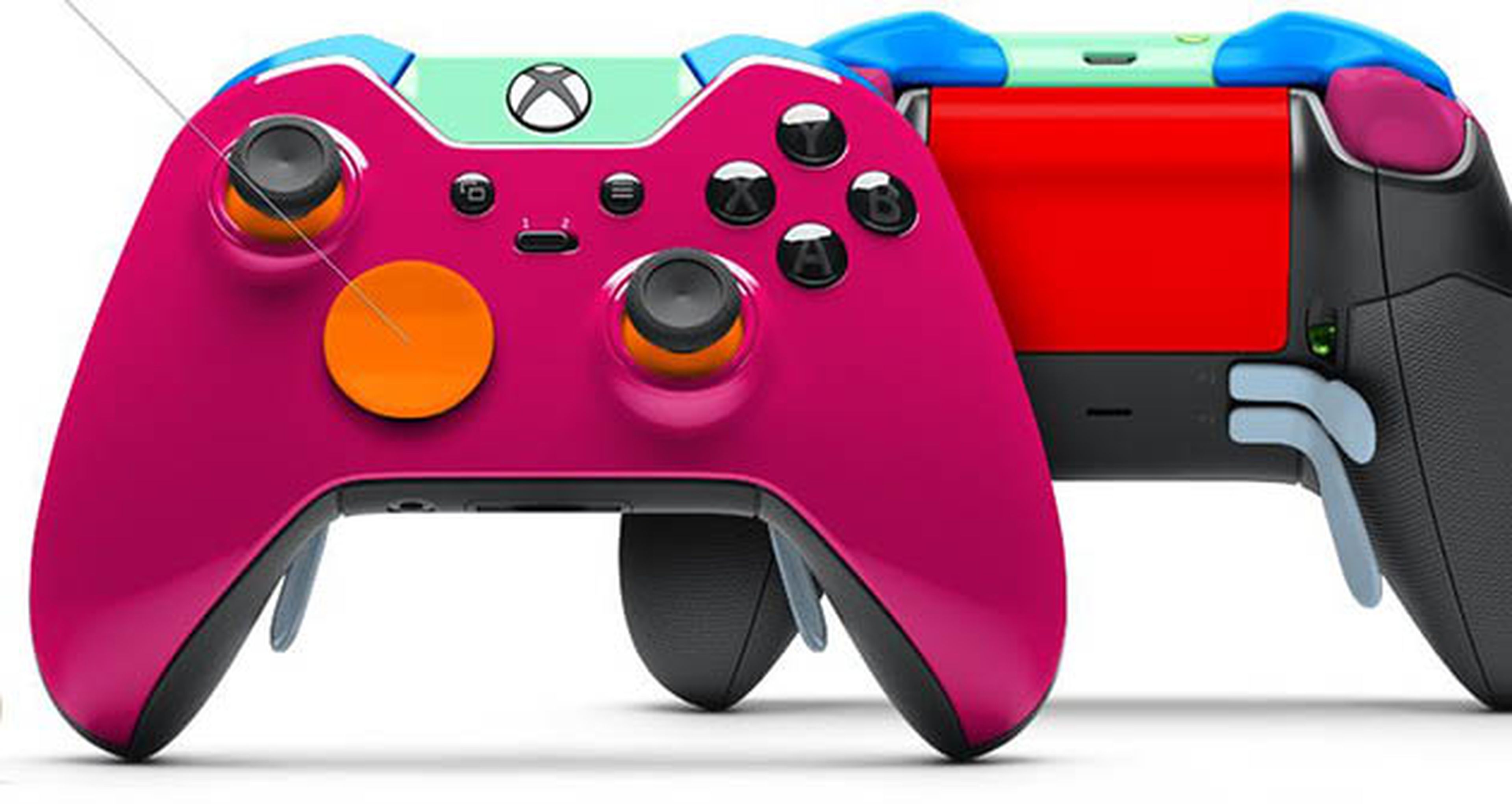 Xbox One Mando Elite - ya puedes personalizar el color de sus piezas