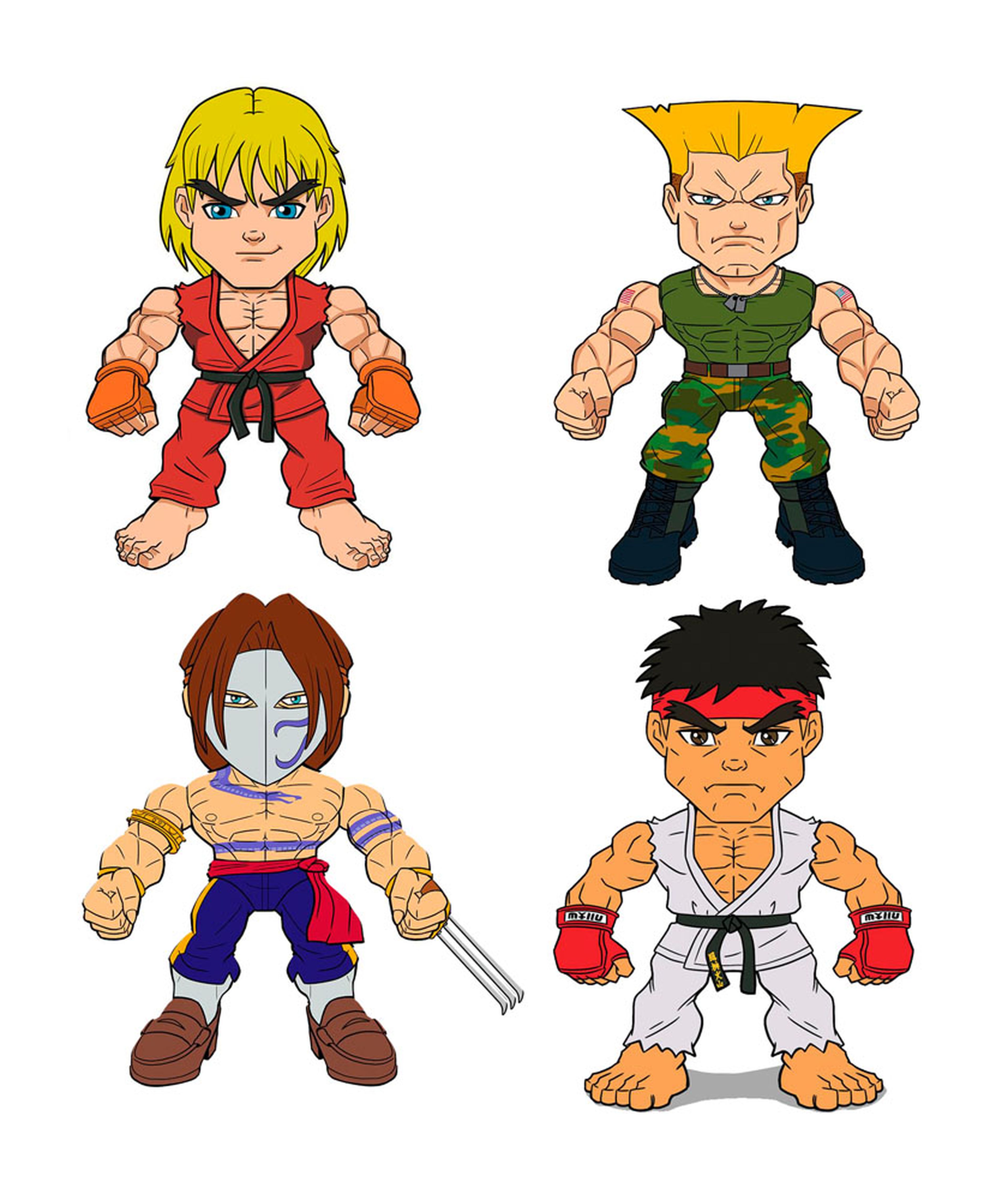 Street Figther - Nuevos Action Vinyls de The Loyal Subjects