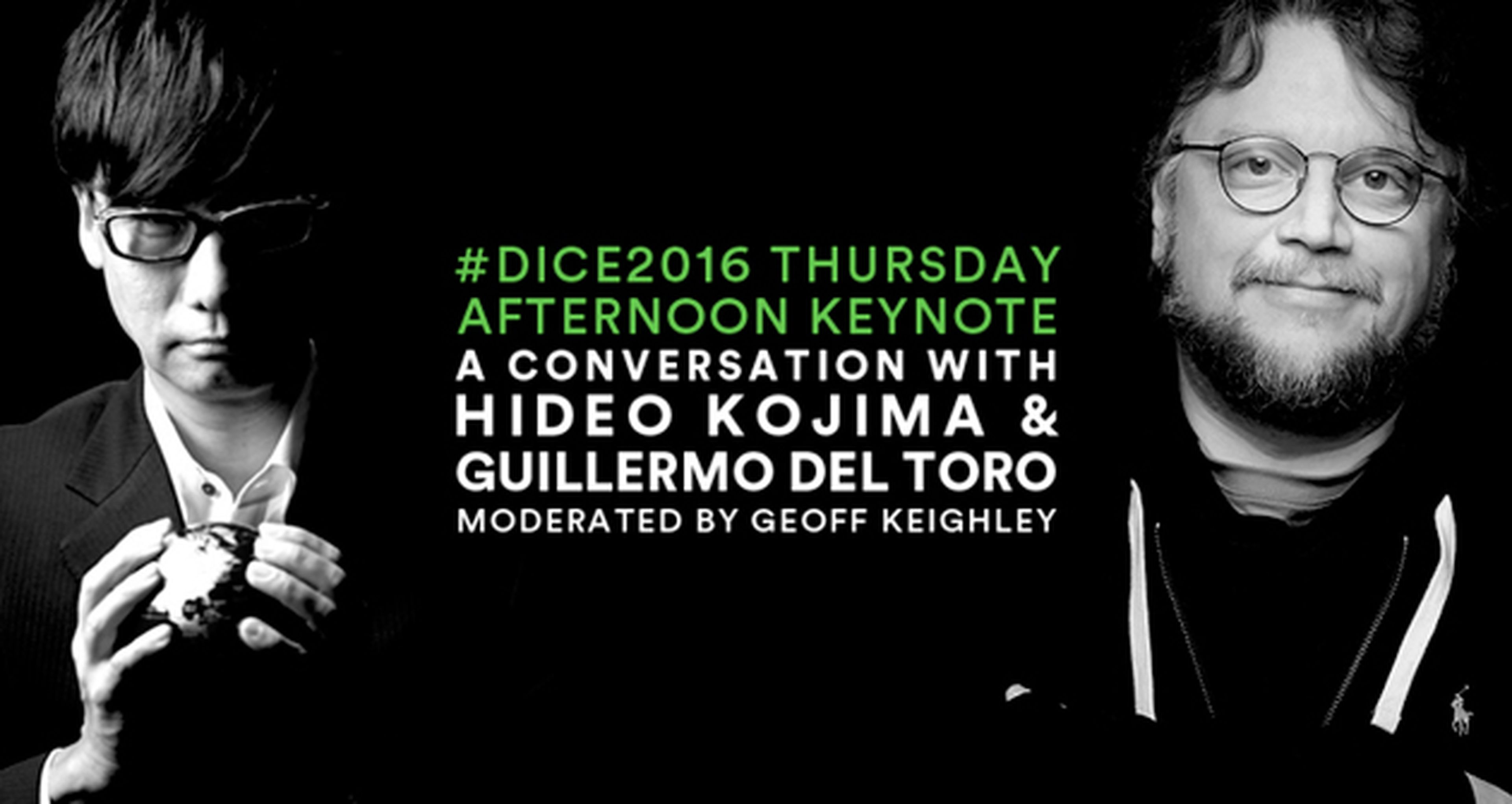 Hideo Kojima y Guillermo del Toro darán una presentación en la DICE Summit