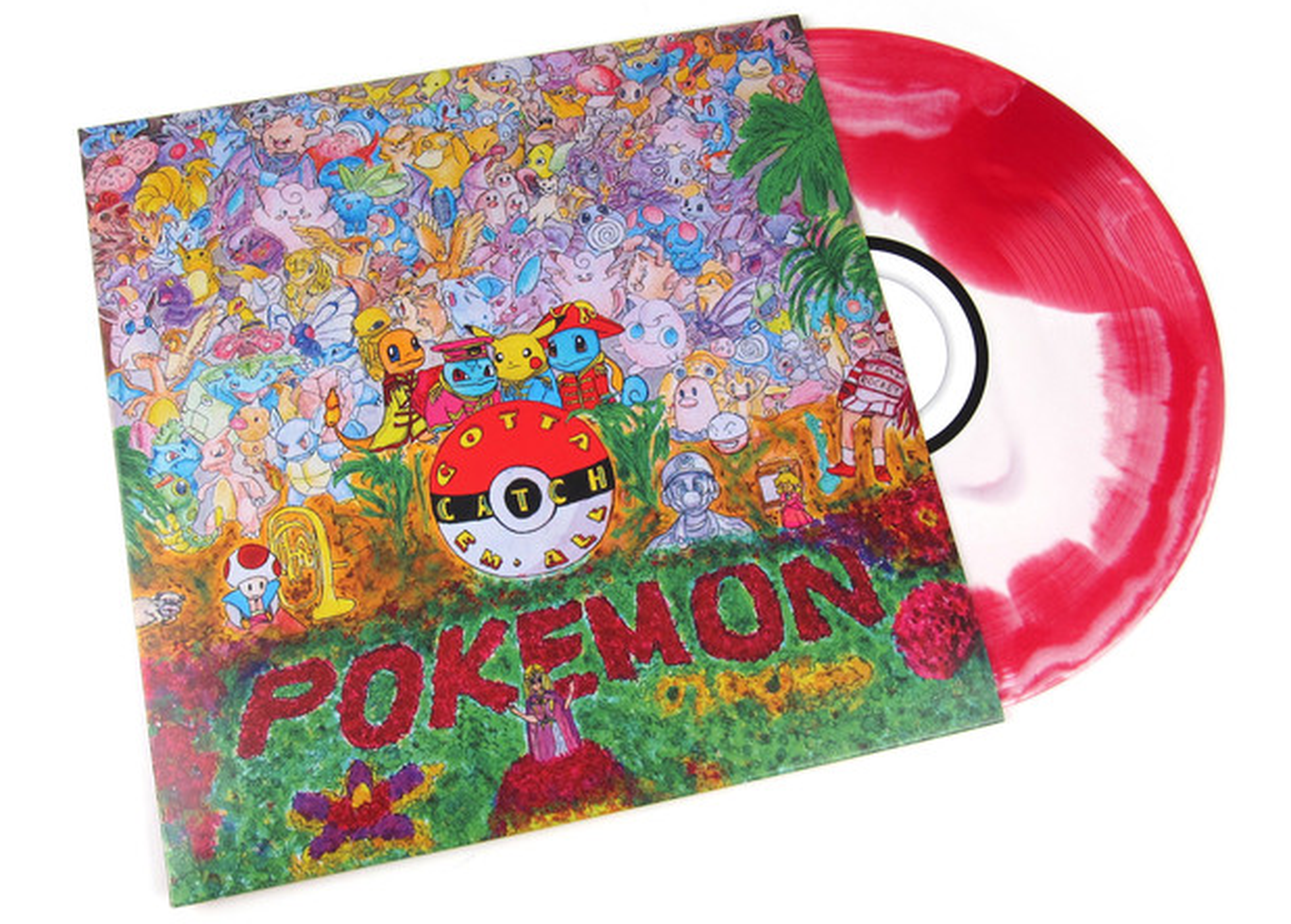 Pokémon Rojo y Azul - Banda sonora disponible en disco de vinilo