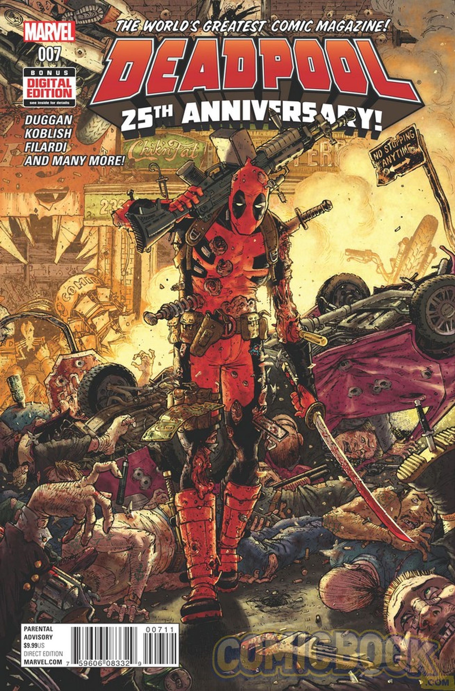 Deadpool (Masacre) celebra su 25 aniversario