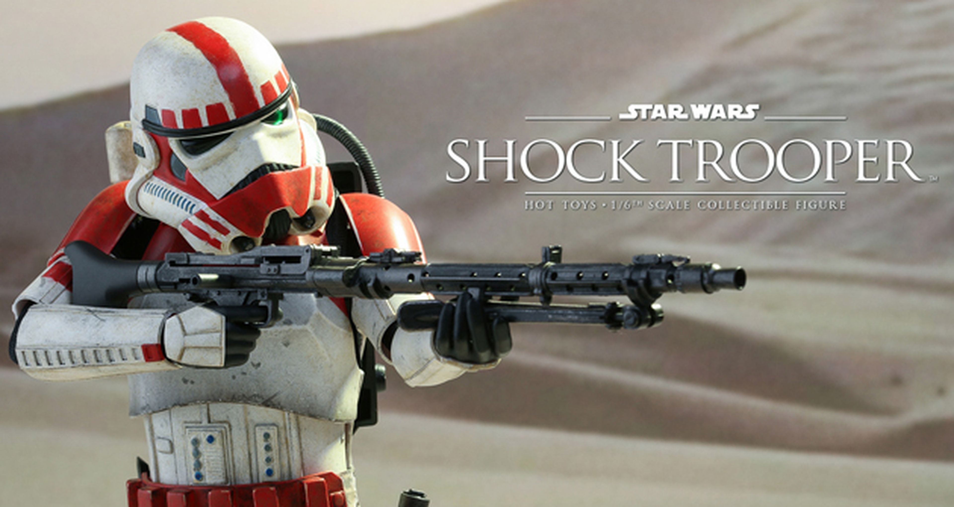 Star Wars Battlefront - Increíble figura del Imperial Shock Trooper de Hot Toys