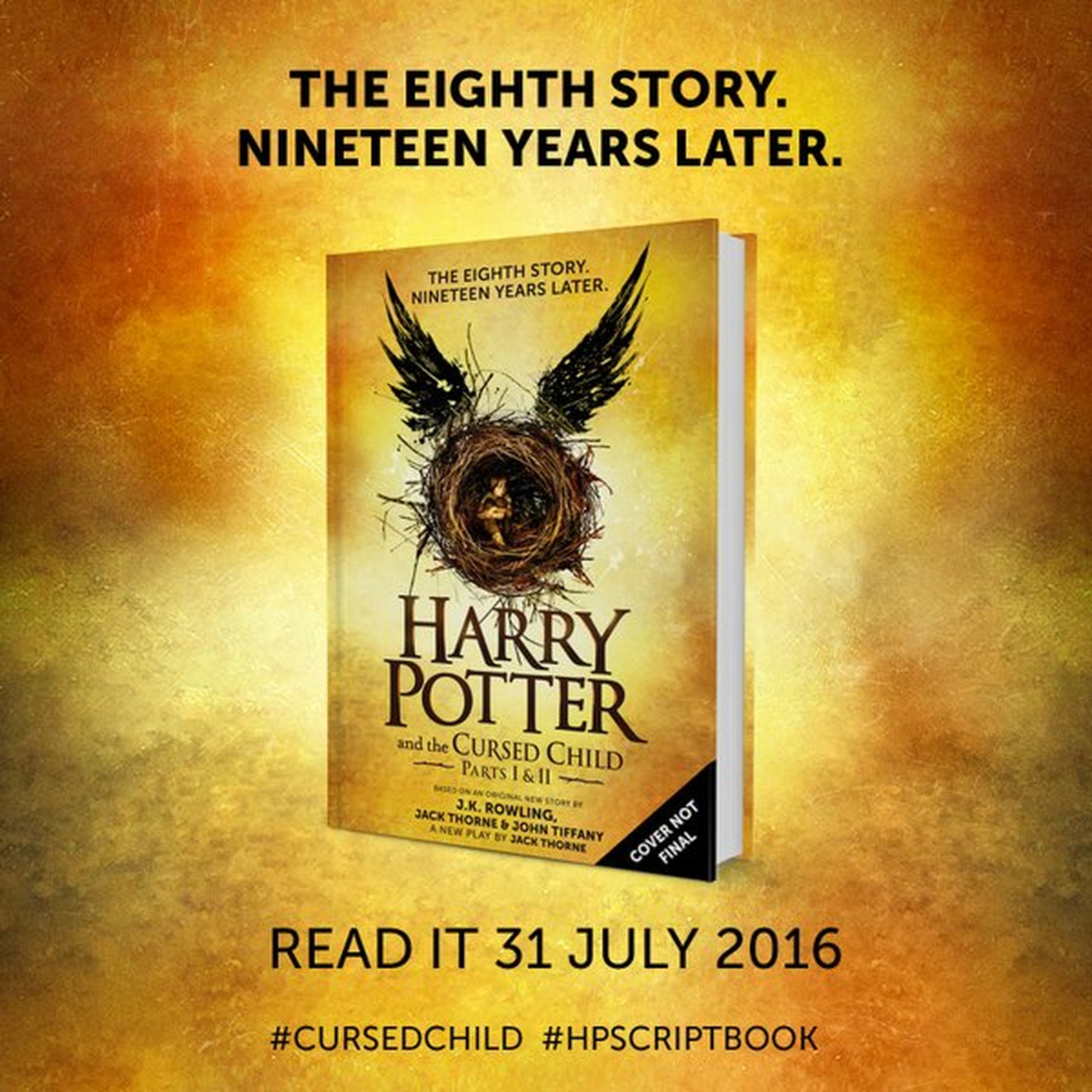 Harry Potter - Nuevo libro con el guión de su obra de teatro