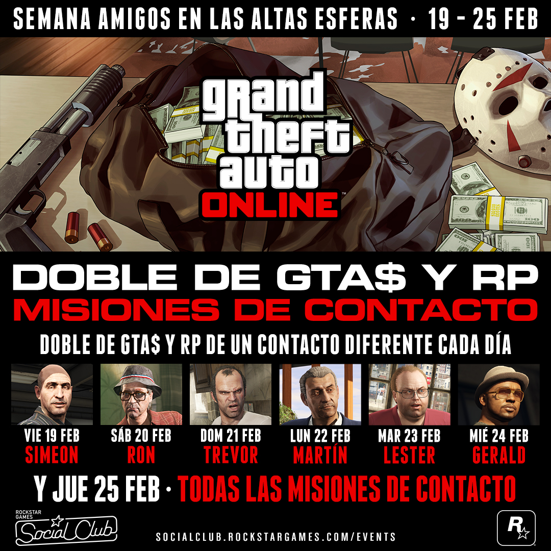 GTA Online - Nuevo Evento Con Doble RP Y GTA$