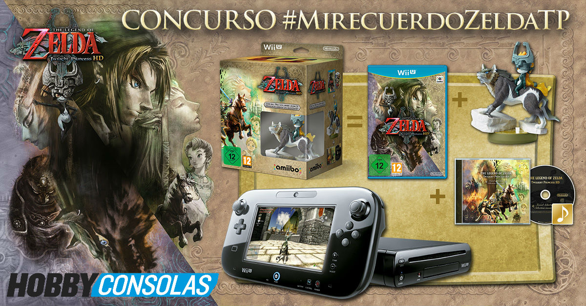 Ganador concurso Zelda 30 aniversario - ¡Wii U y Twilight Princess HD!