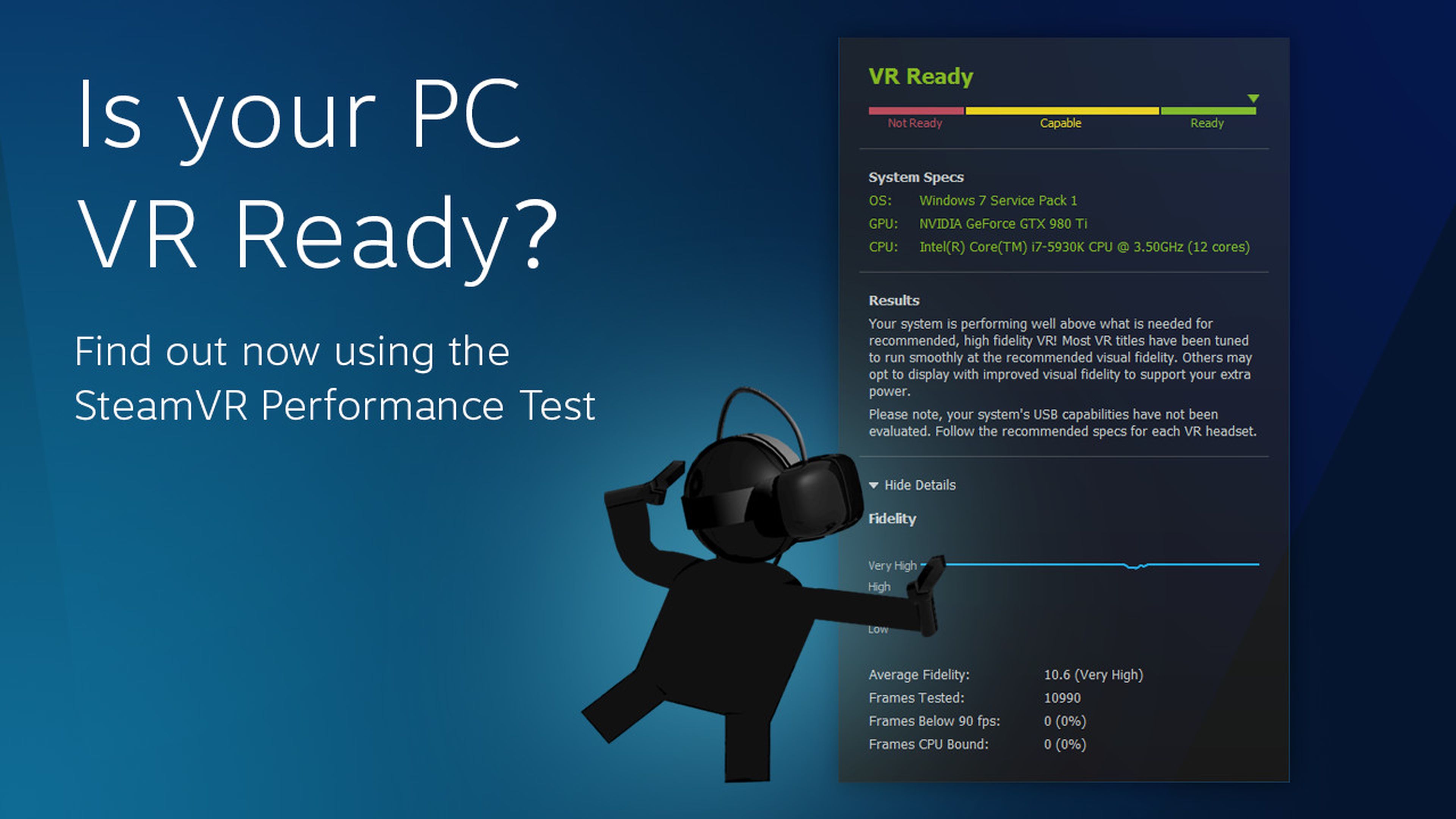 Realidad virtual - Comprueba si tu PC está preparado