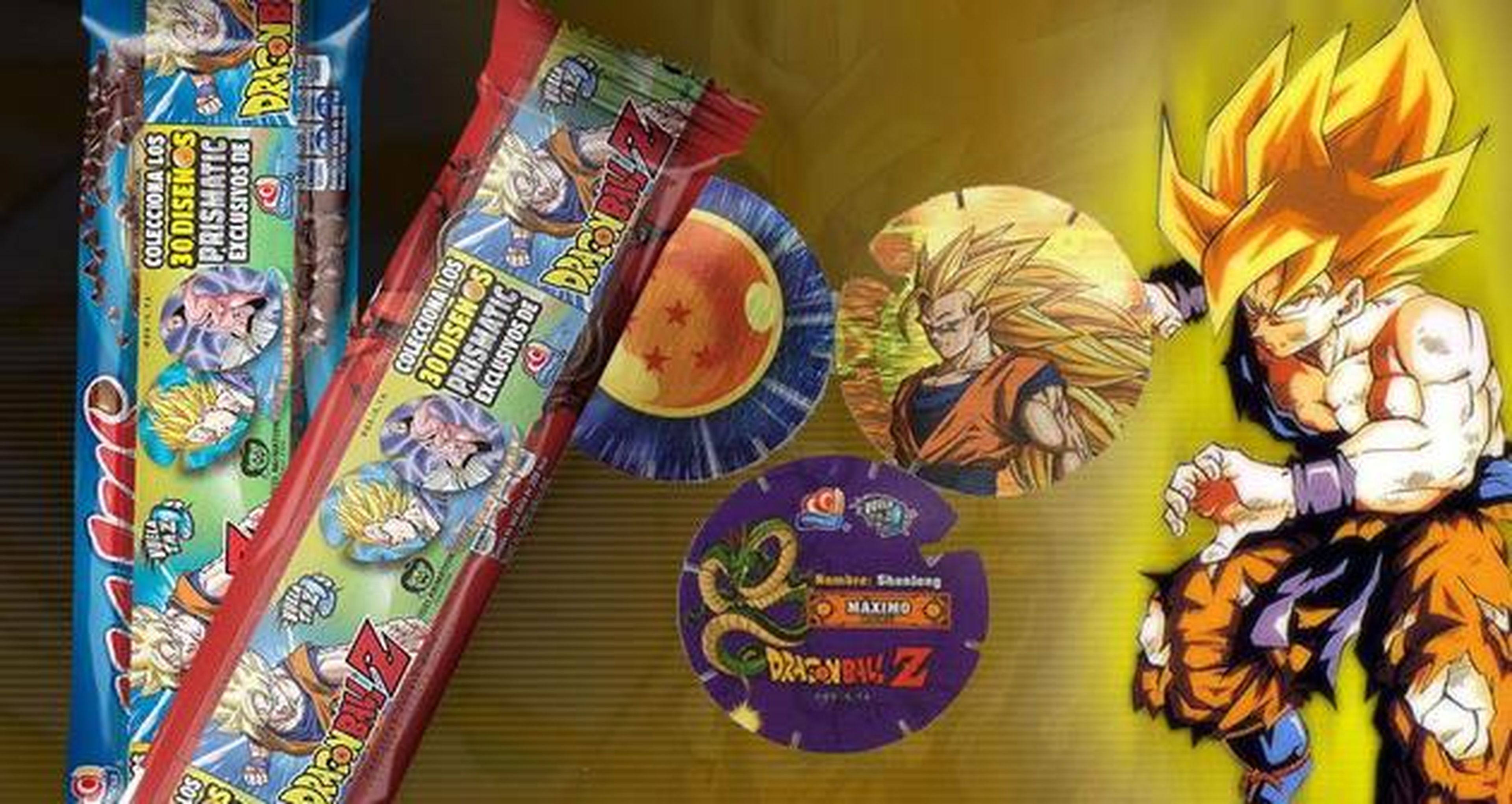 Dragon Ball - Nueva colección de tazos Gamesa