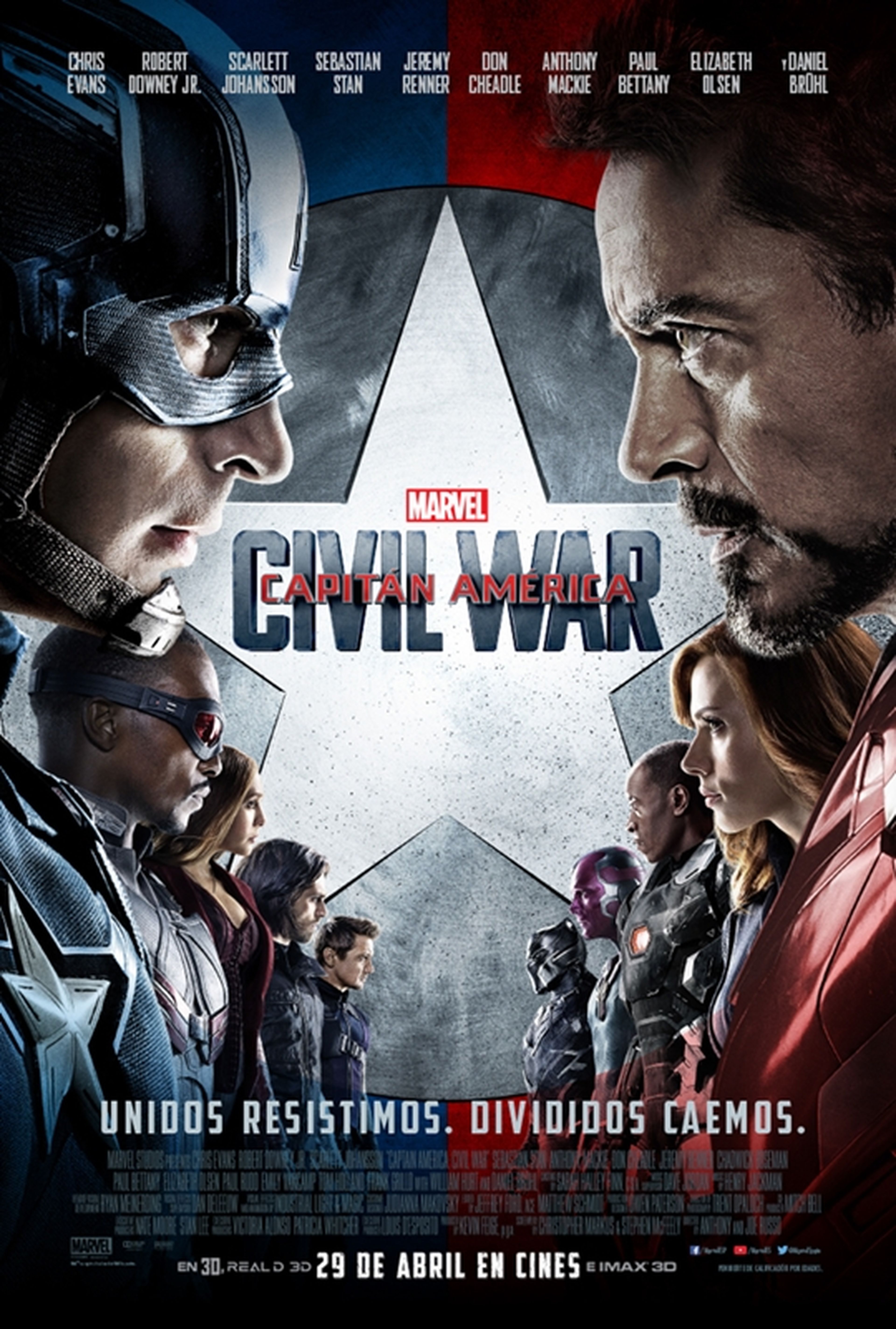 Capitán América: Civil War - Cartel de Spider-Man