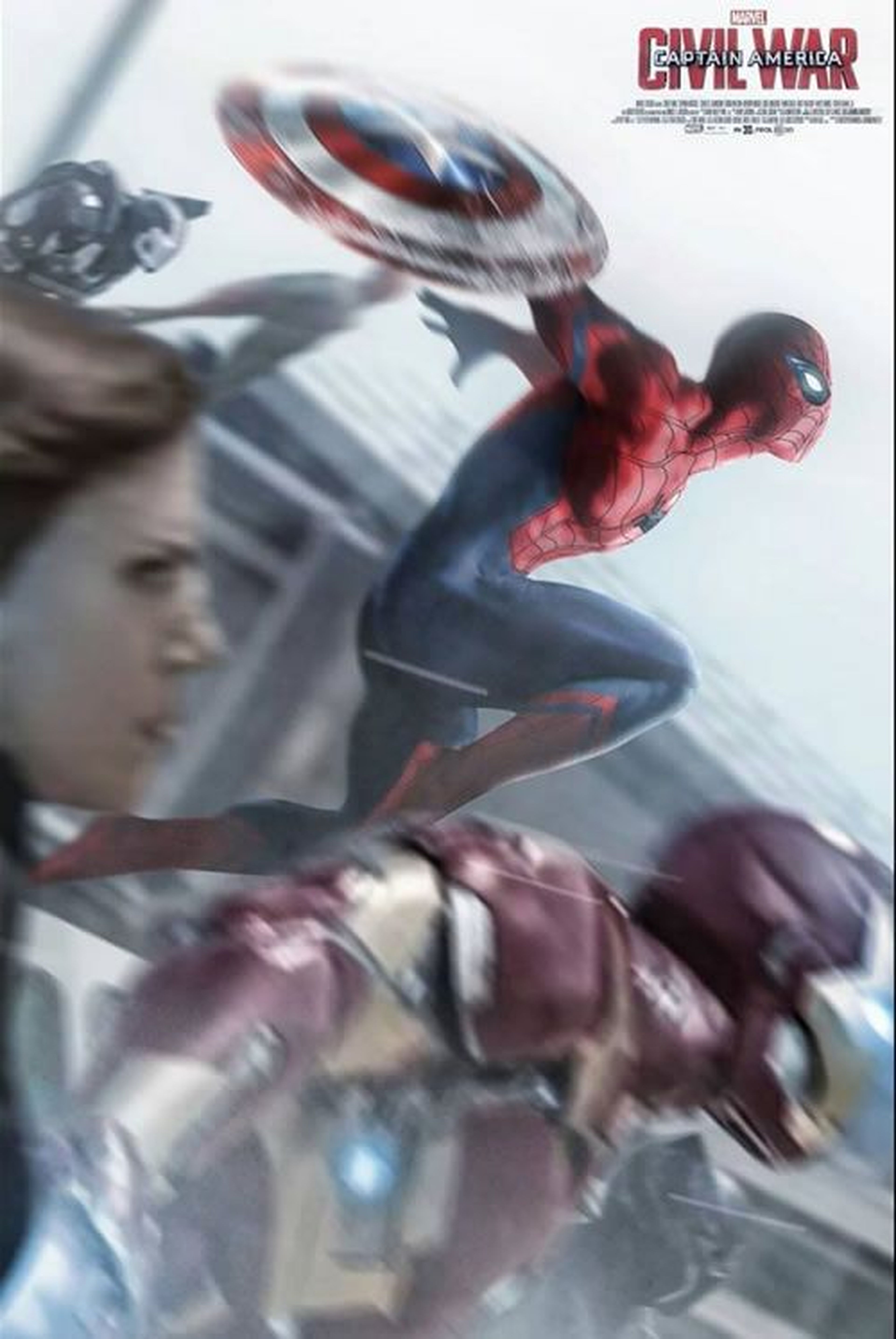 Capitán América: Civil War - Cartel de Spider-Man