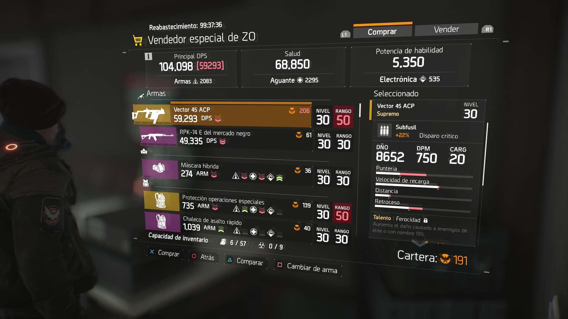 The Division - Cómo conseguir las mejores armas y equipo