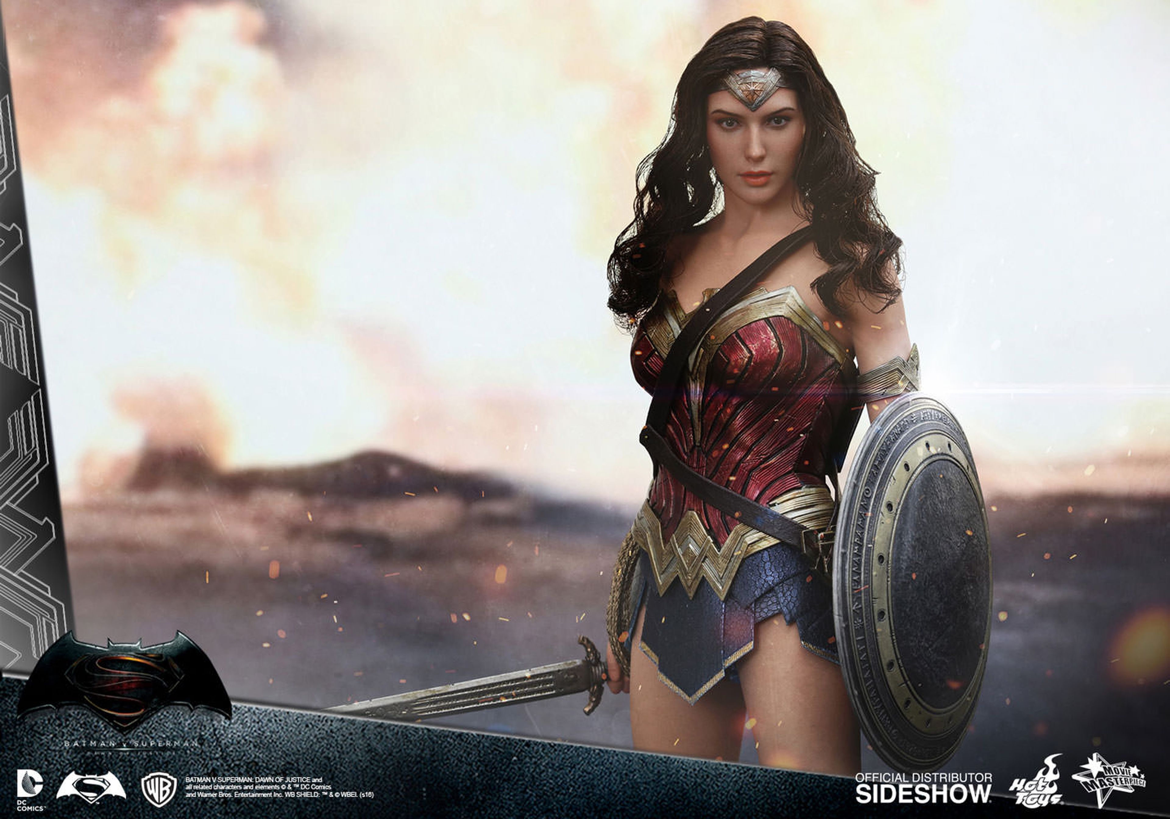 Batman v Superman - Wonder Woman de Hot Toys. ¡Realmente alucinante!