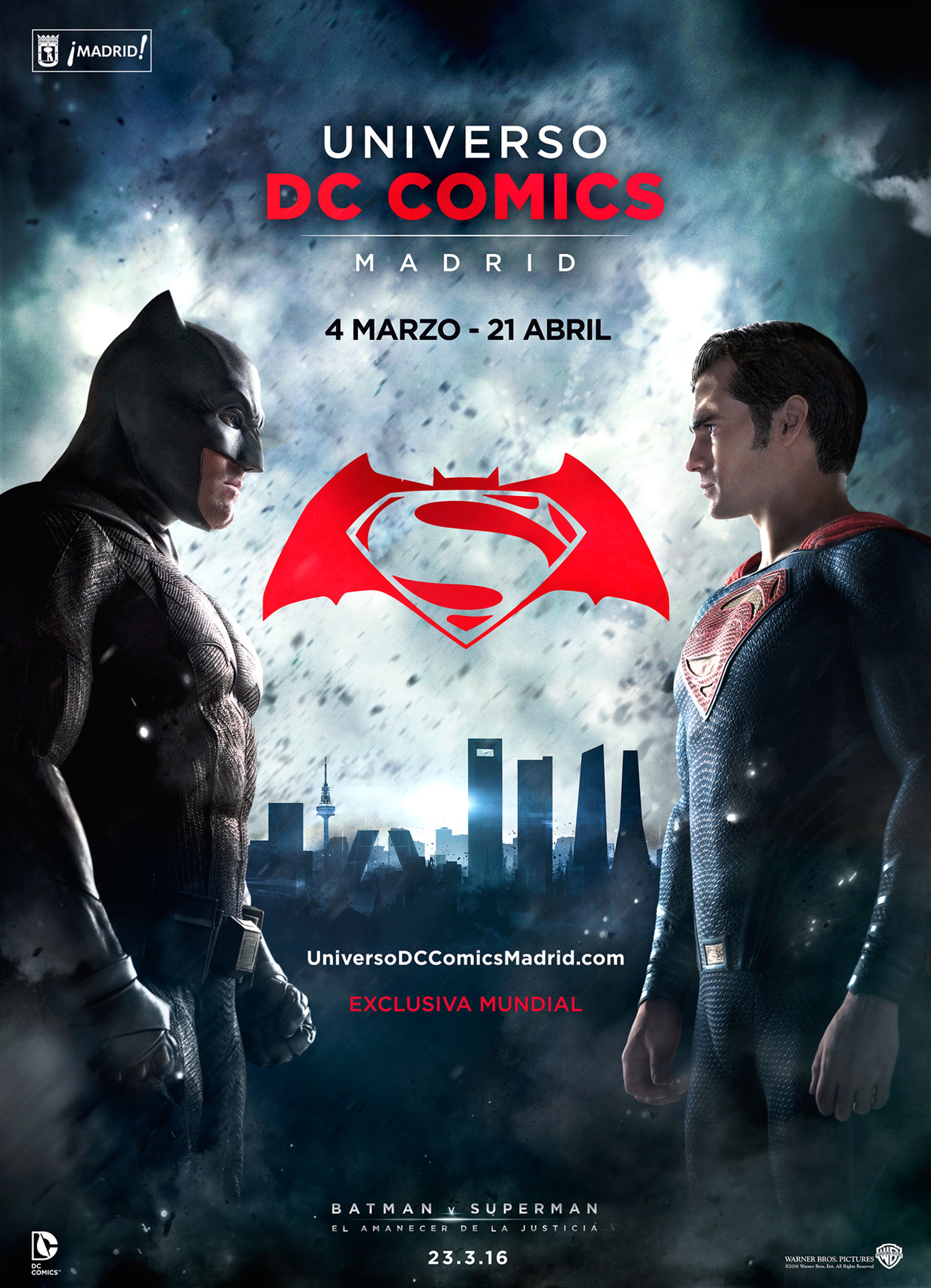 Universo DC Comics Madrid: Warner abre la exposición a la prensa