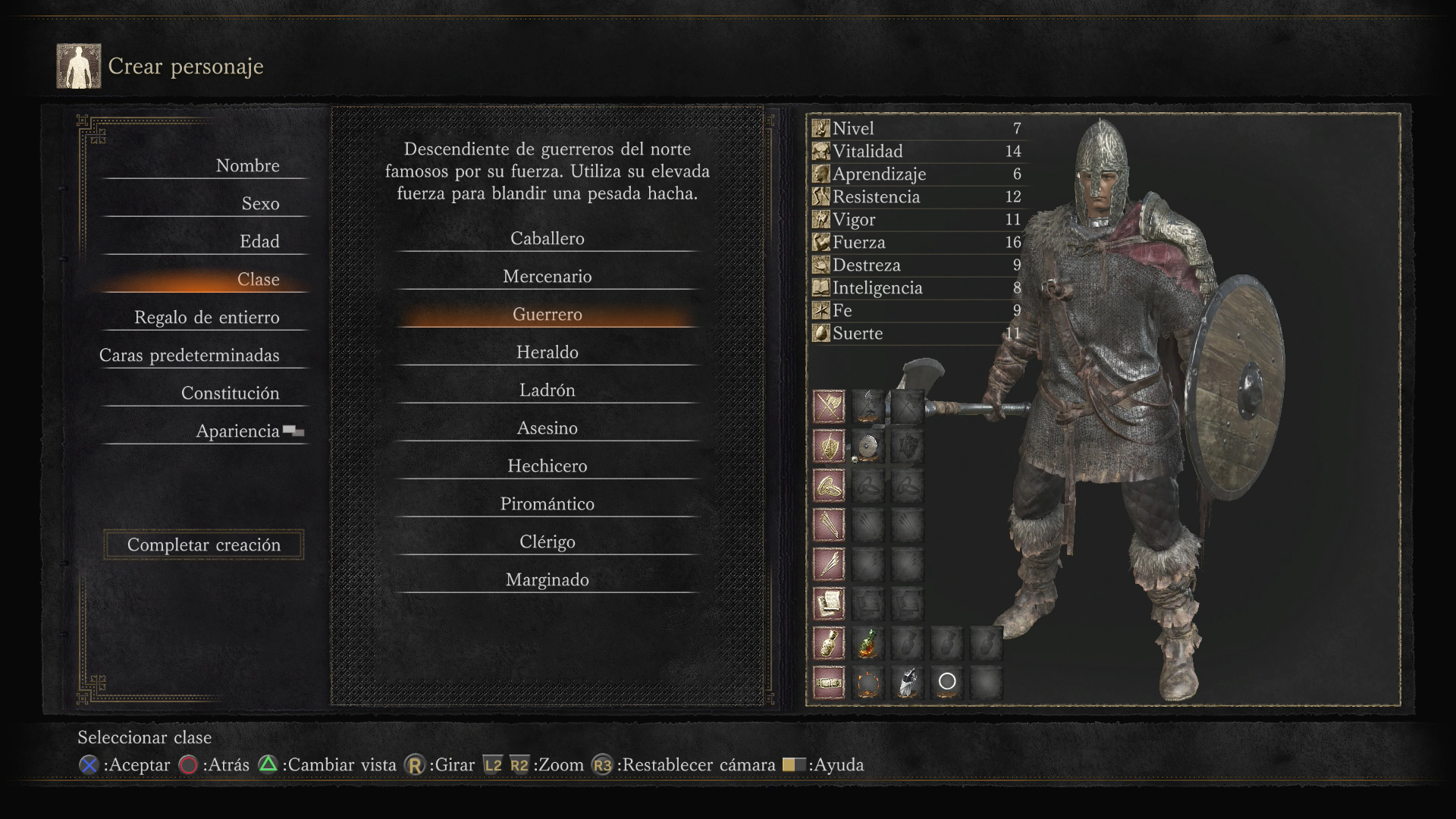 Dark Souls 3 - Mejores clases de personajes