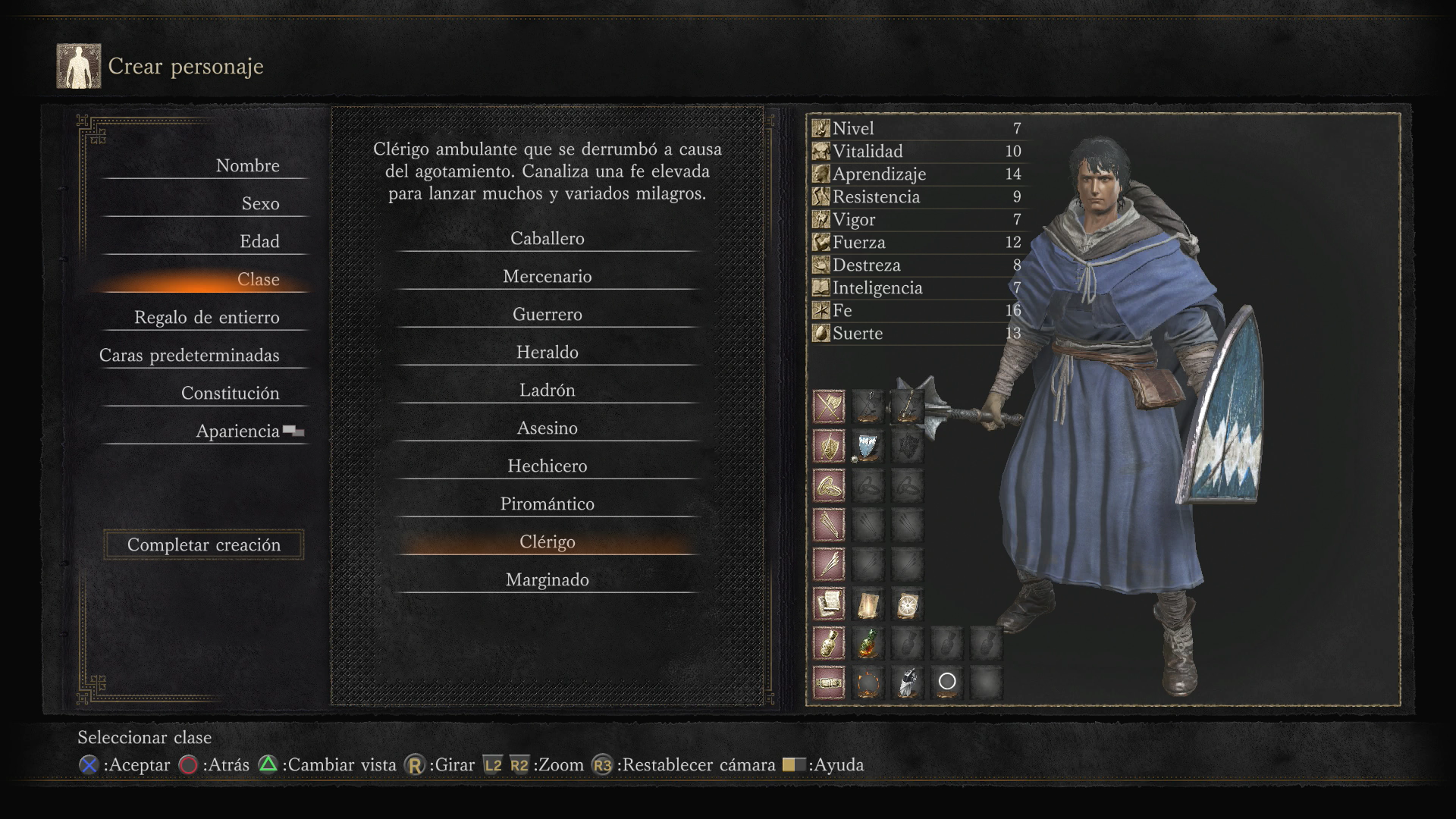 Dark Souls 3 - Mejores clases de personajes