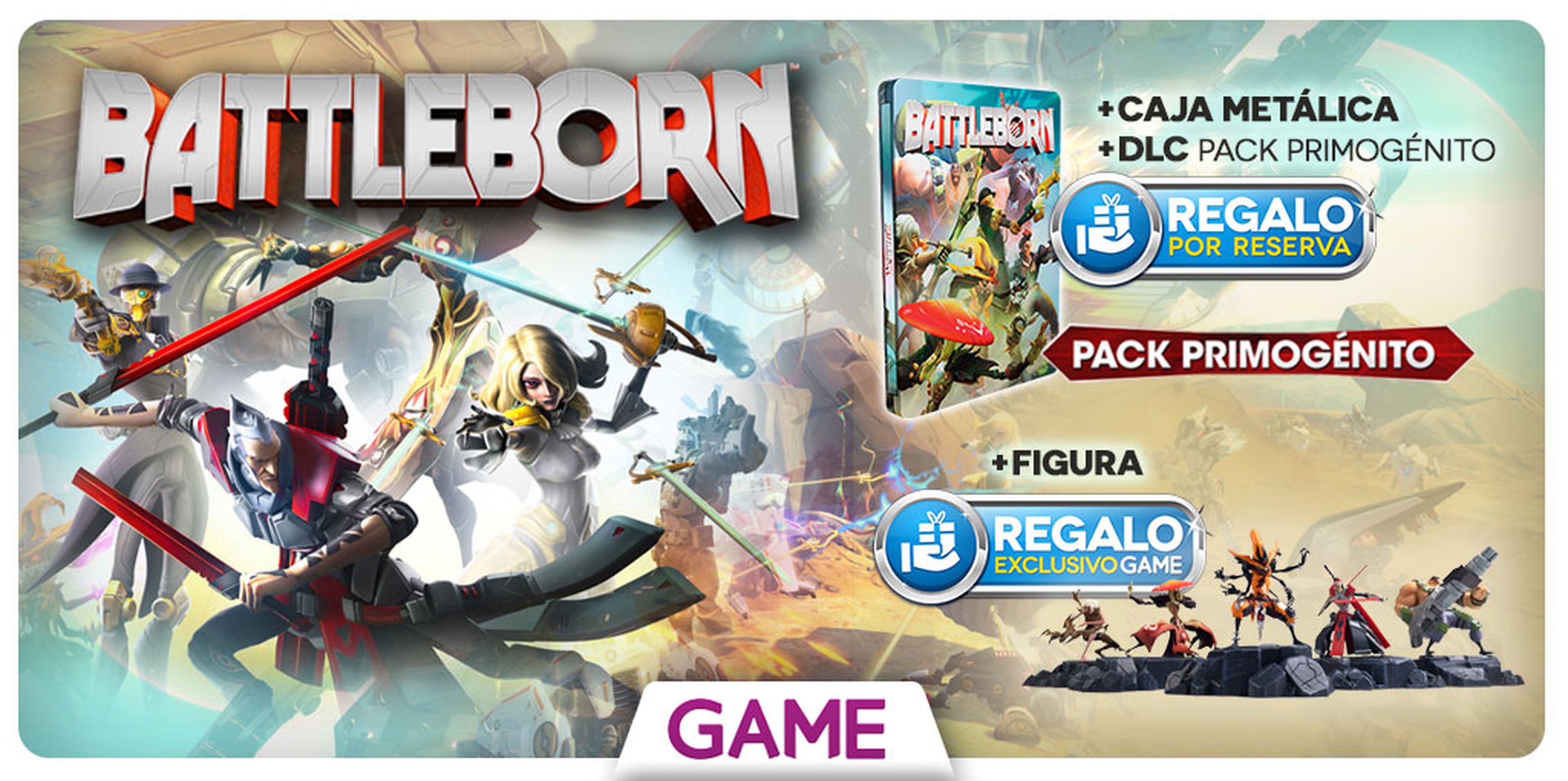 Battleborn, contenido extra por su reserva en GAME