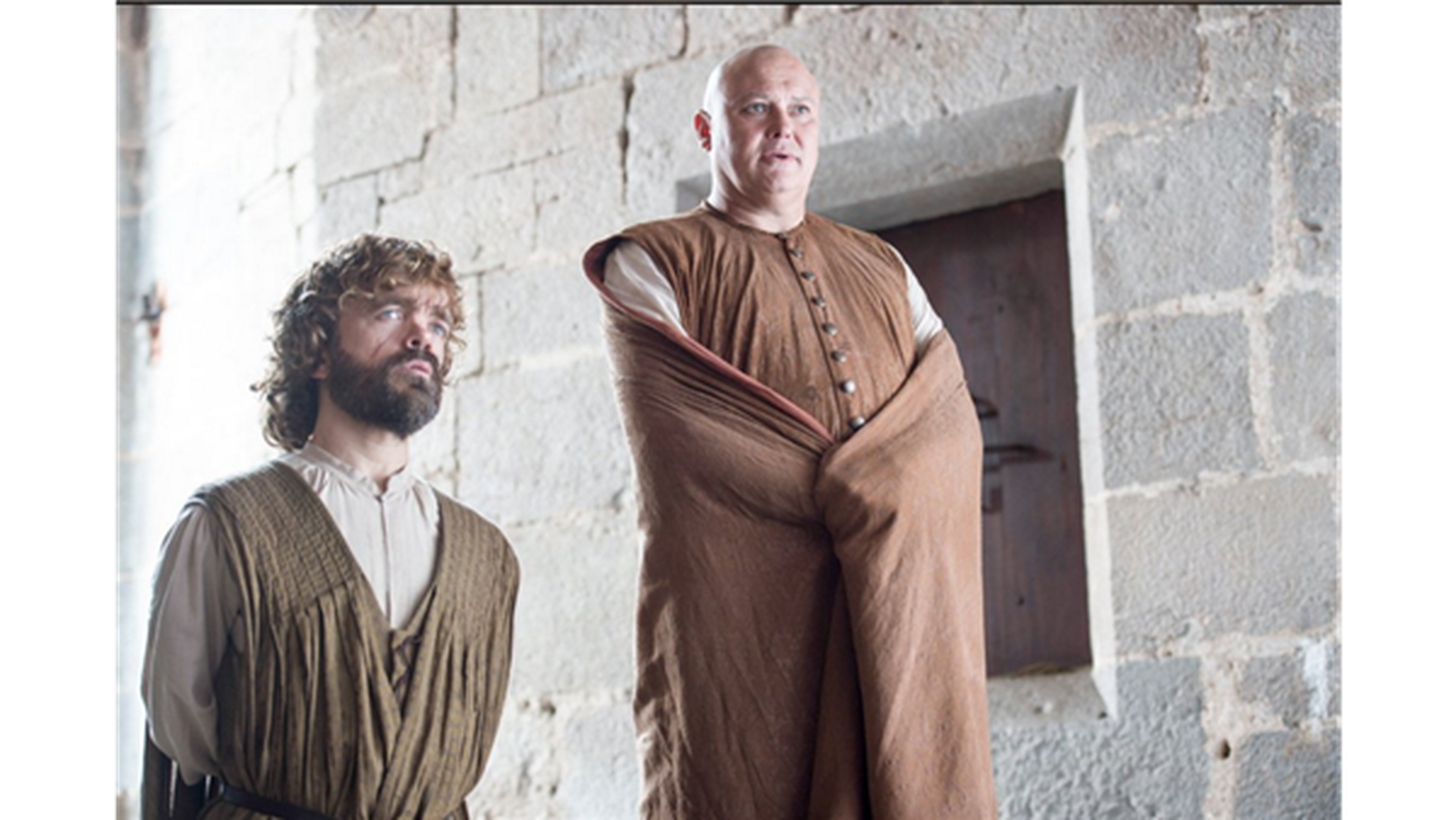 Tyrion Lannister y Varys, en la sexta temporada de 'Juego de Tronos'.