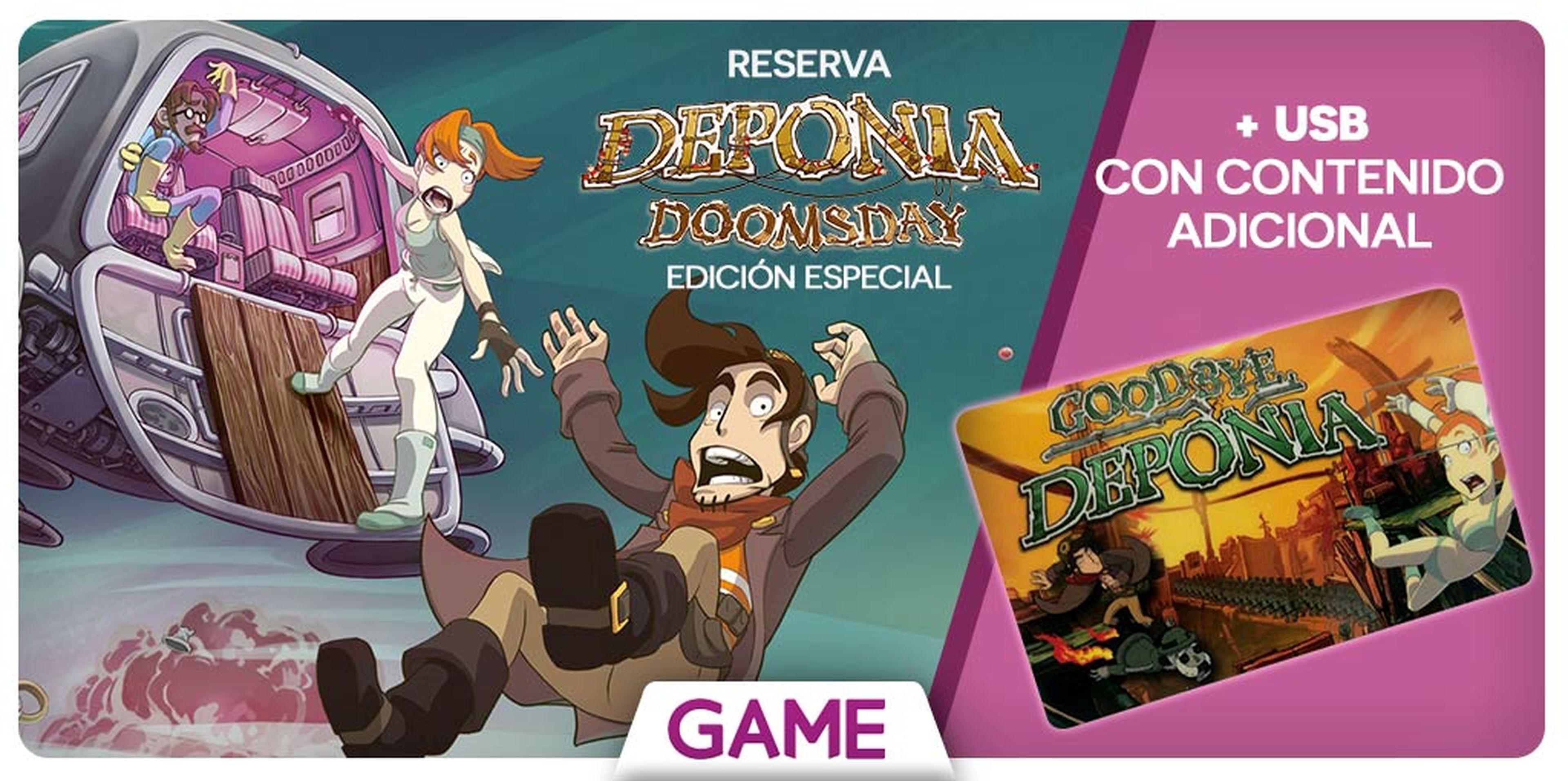 Deponia Doomsday - Edición especial y regalo con la reserva en GAME