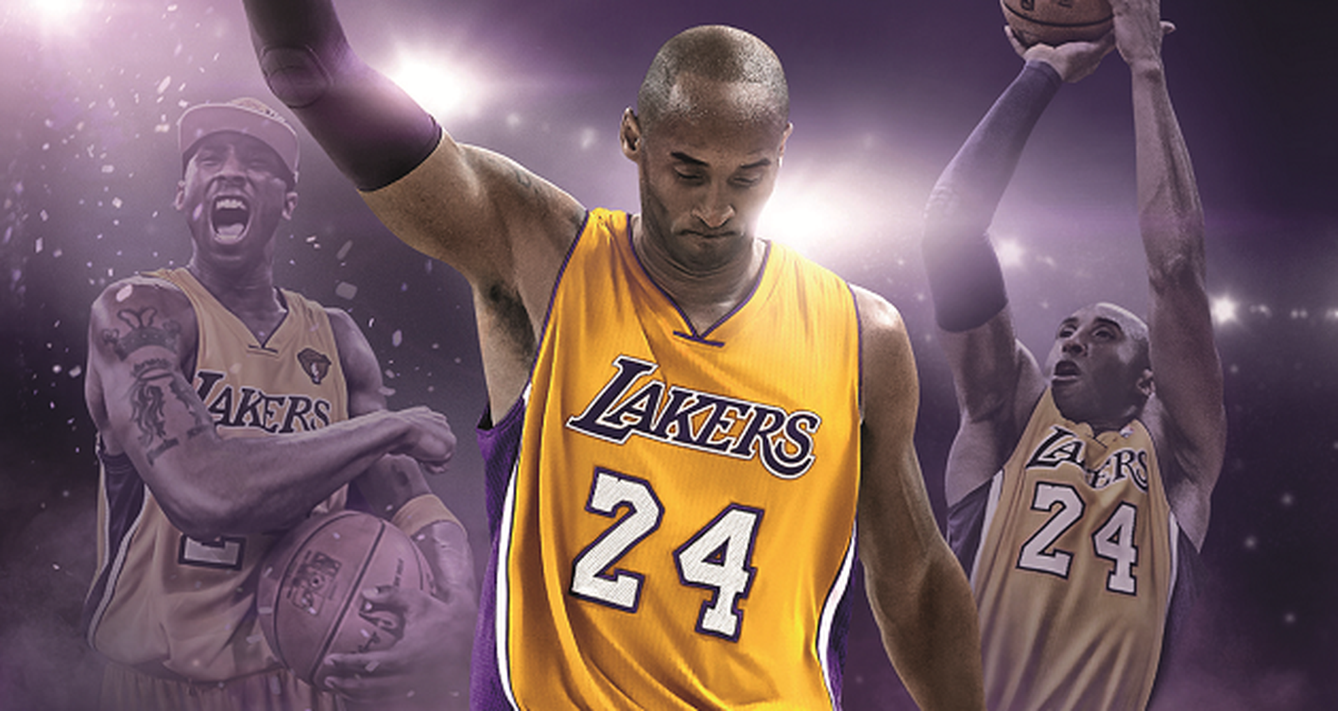 NBA 2K17 - Kobe Bryant en la portada de la Edición Leyenda