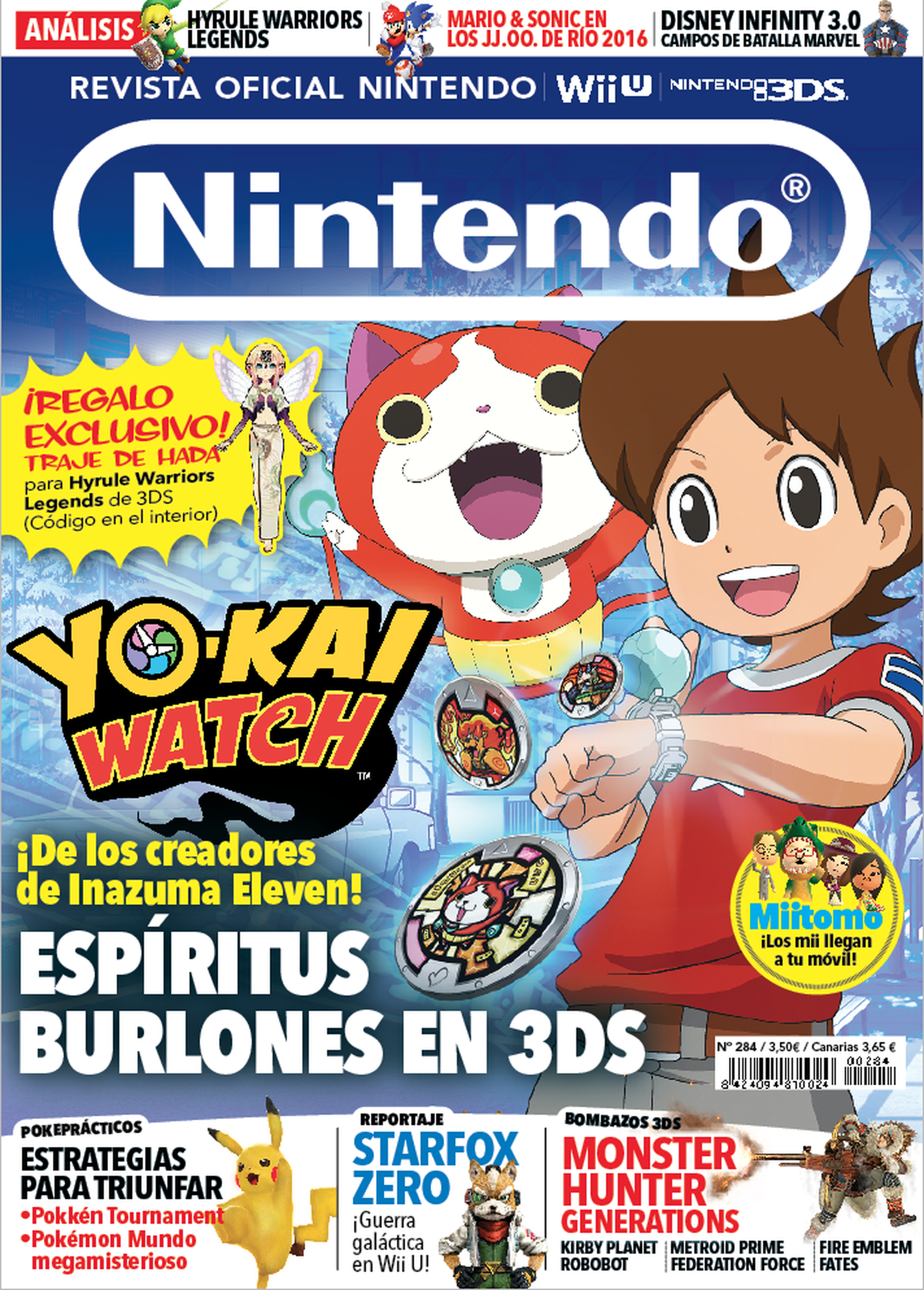 Revista Oficial Nintendo 284 ya la venta