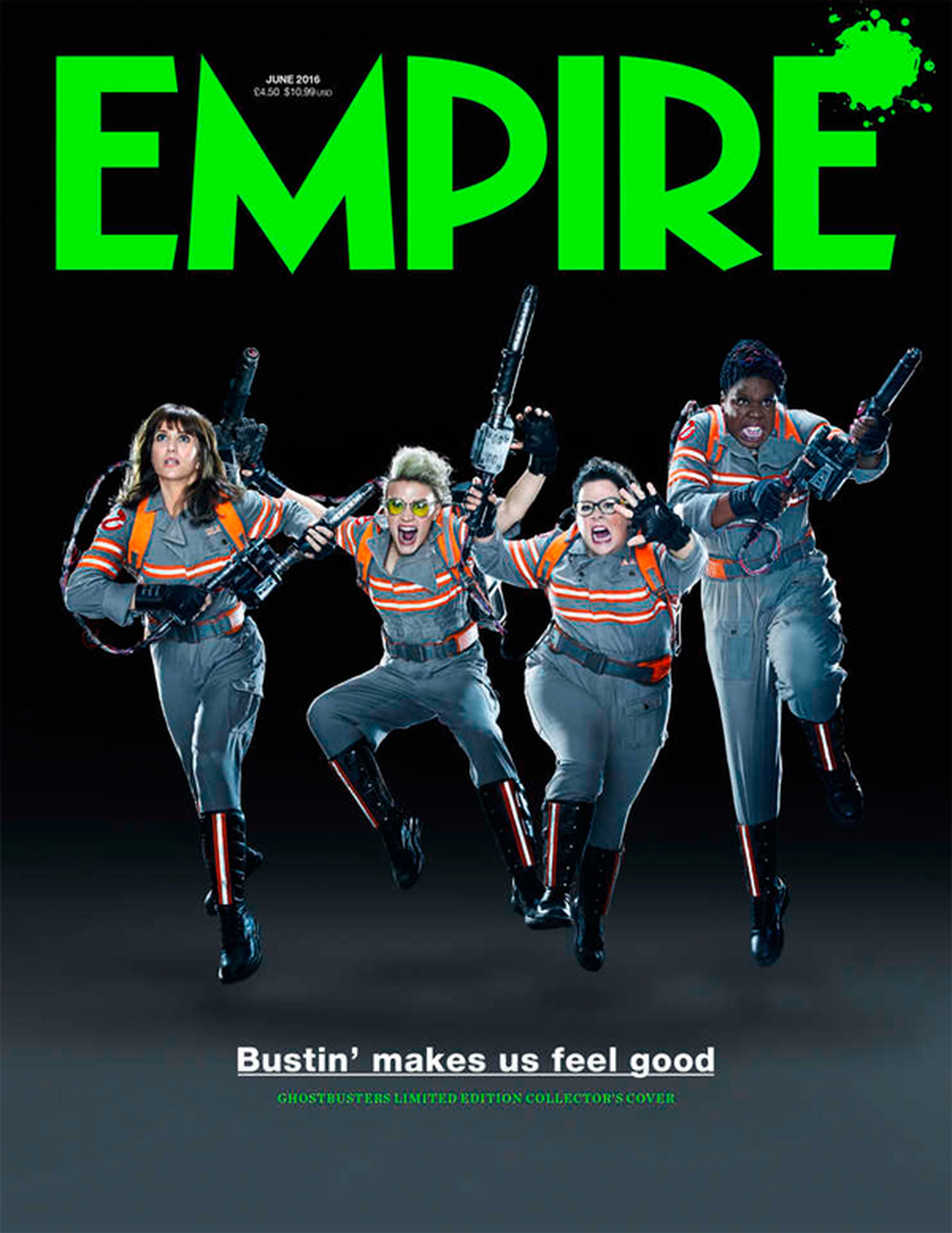 Cazafantasmas 3 - Moquete en la portada de la revista Empire