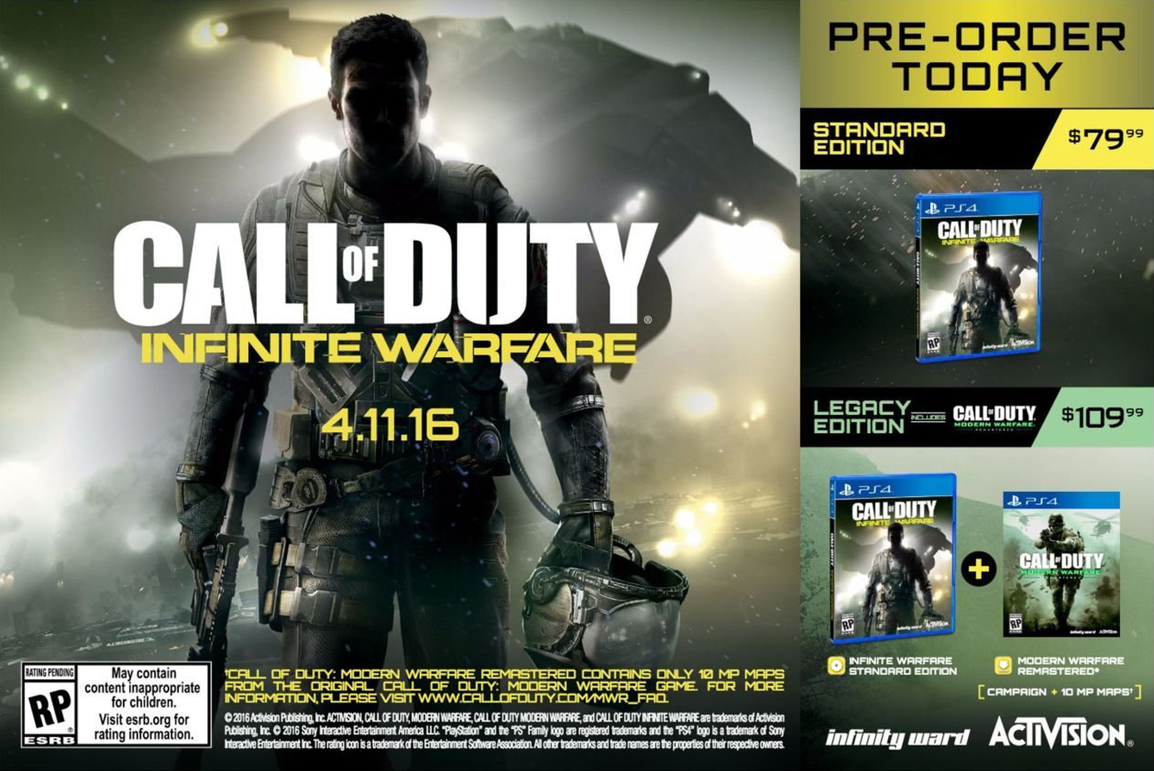 Call of Duty Infinite Warfare - Las claves del título de Infinity Ward