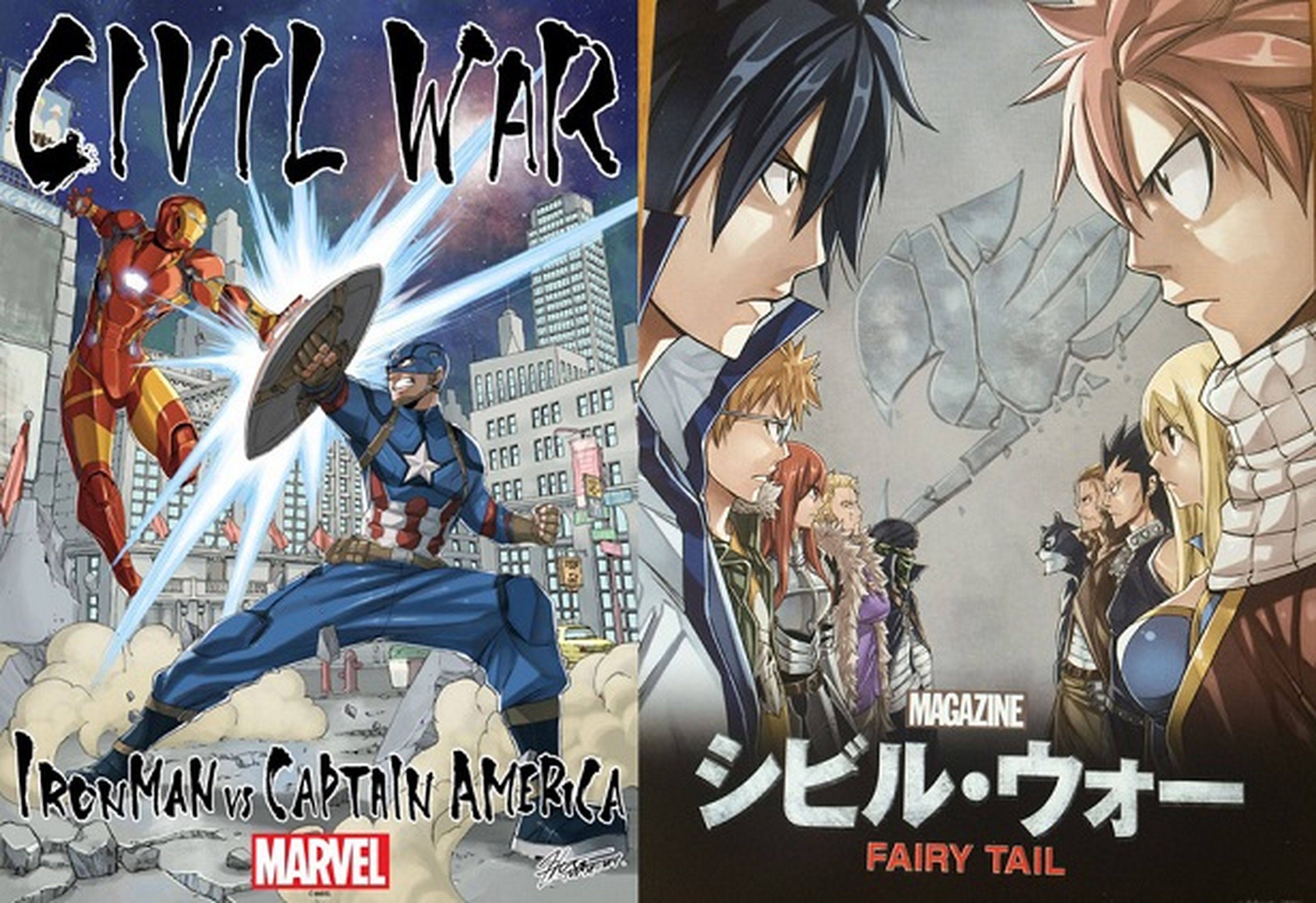 Fairy Tail - Mashima se une a la Civil War