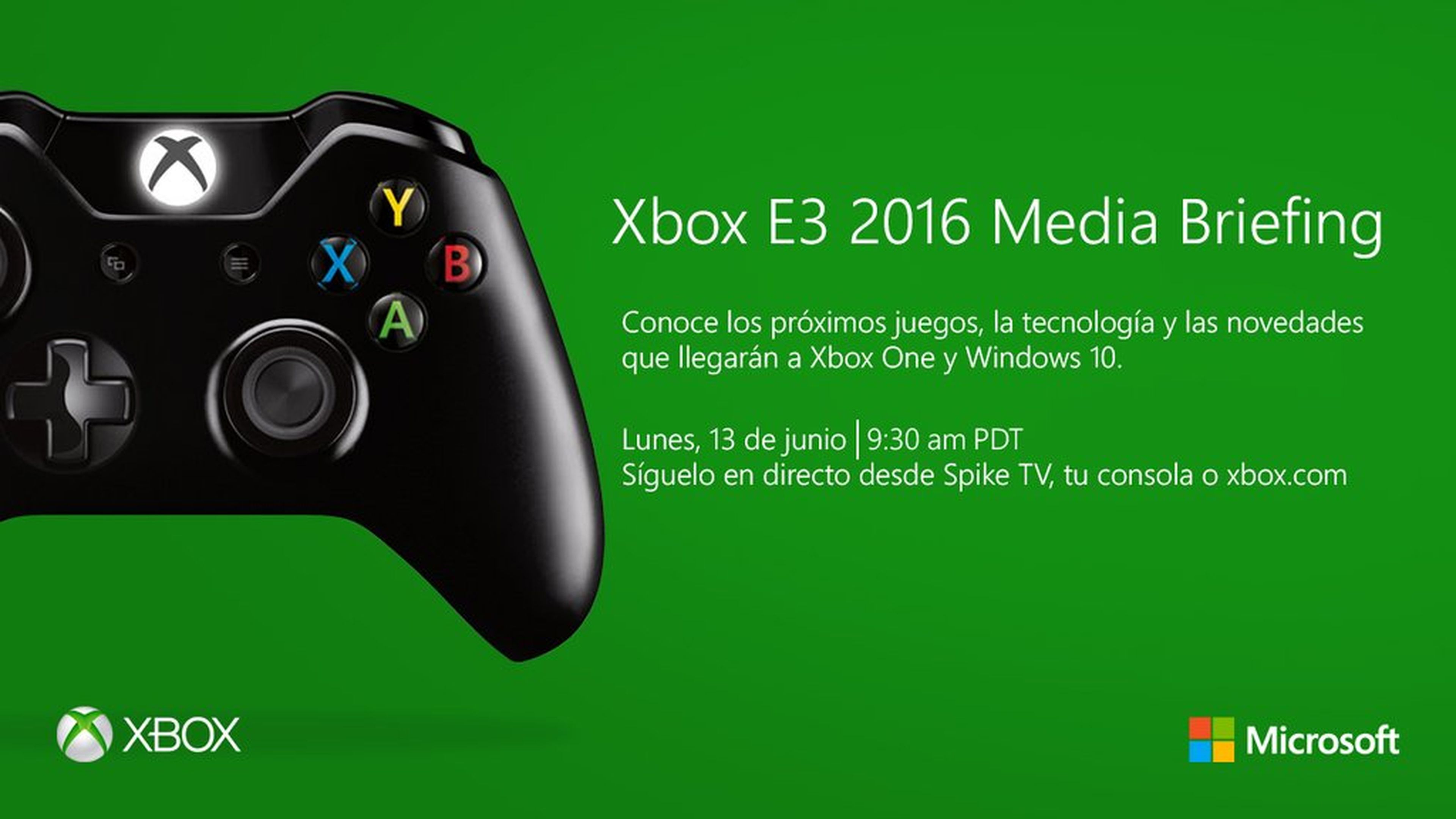 E3 2016 - Microsoft detalla su presencia en la feria