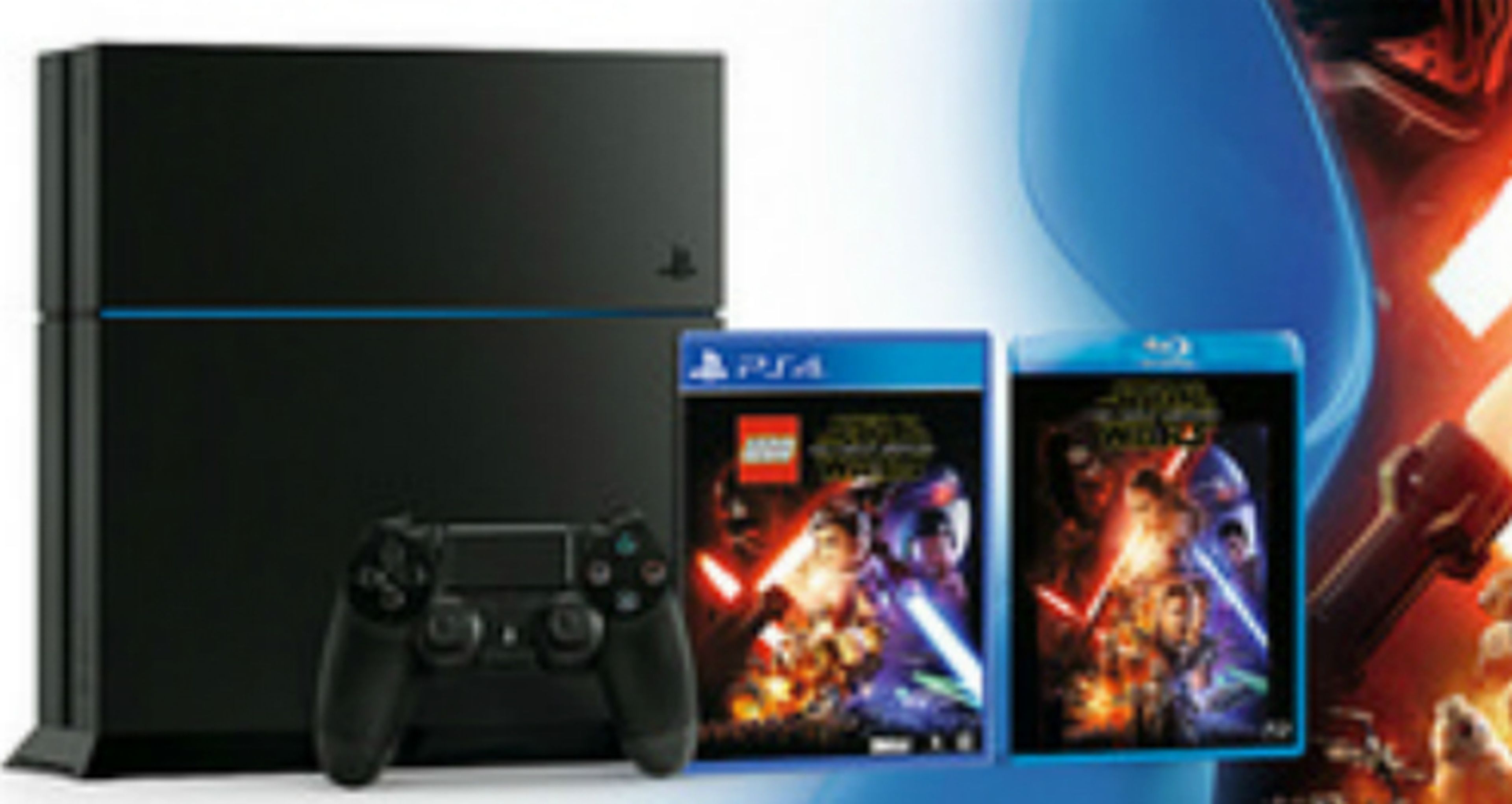 PS4 - Pack con Star Wars 7 El Despertar de la Fuerza en Blu-Ray y LEGO Star Wars The Force Awakens