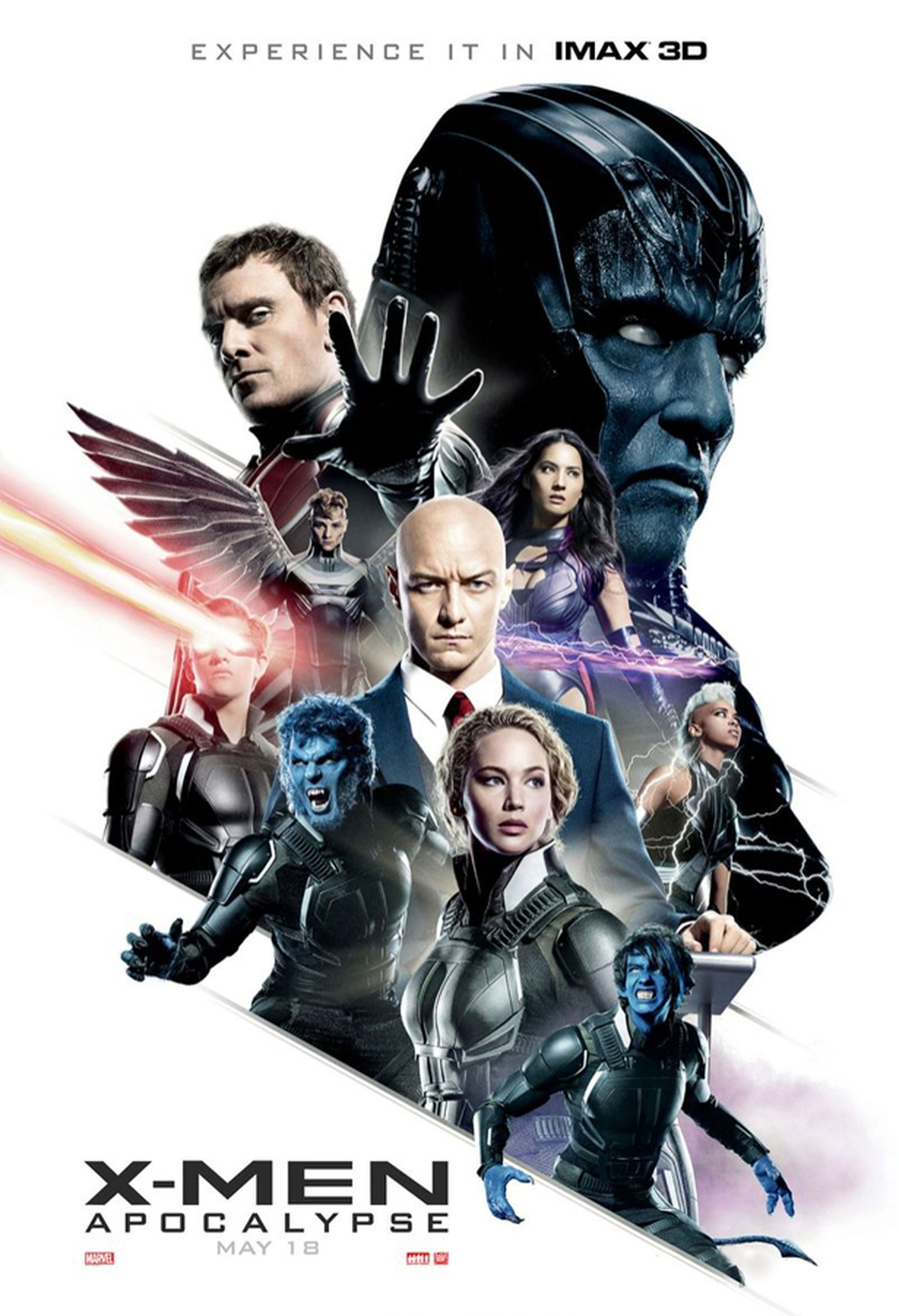 X-Men: Apocalipsis – Dos nuevos tráilers y póster para IMAX