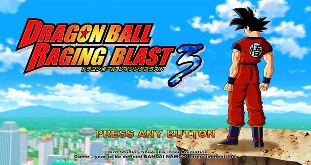 Dragon Ball Raging Blast 3 - Menú virtual del exitoso ...