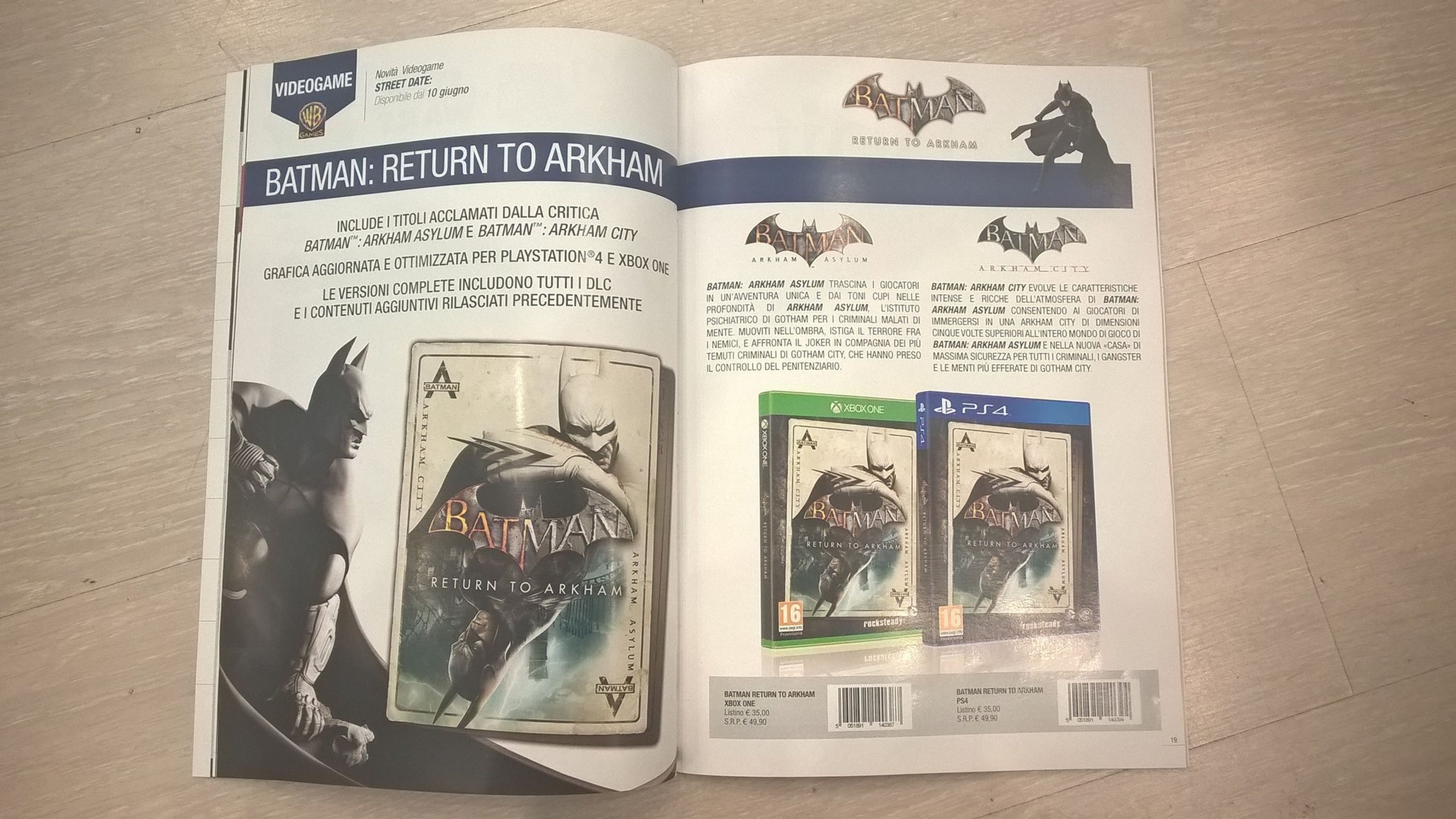 Batman Arkham HD Collection para PS4 y Xbox One - Filtrada la fecha de lanzamiento y nuevas pistas