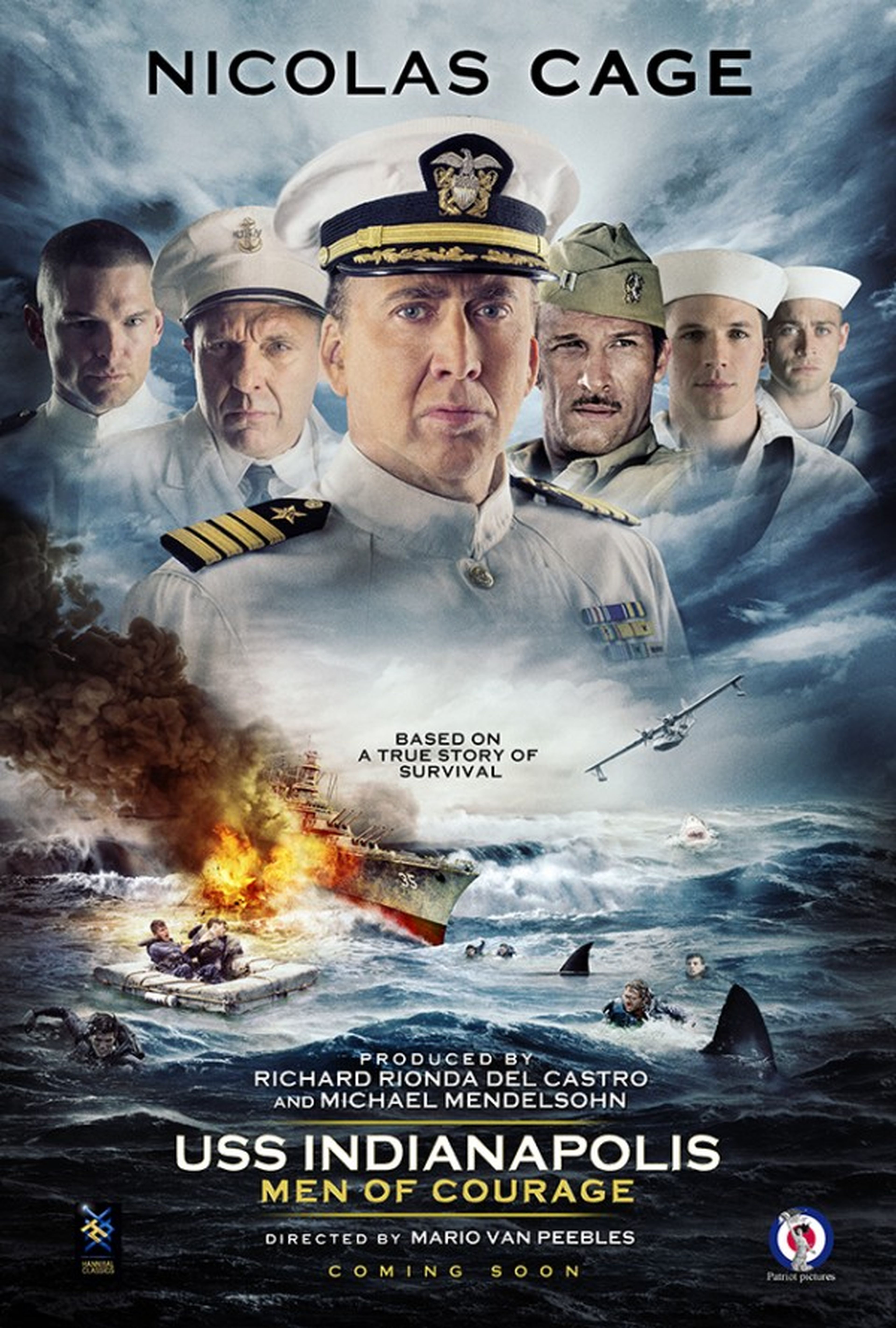 Nicolas Cage se alista en la Armada con USS Indianapolis: Men of Courage