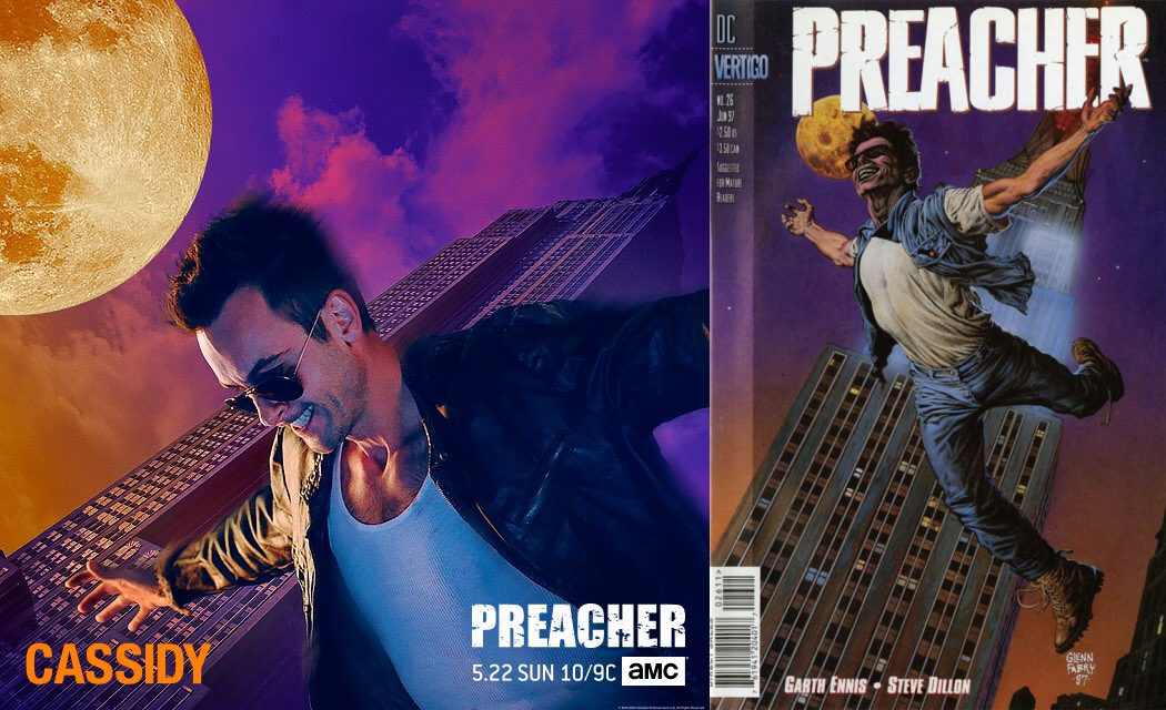 Predicador (Preacher) – Dos nuevos carteles inspirados en los cómics