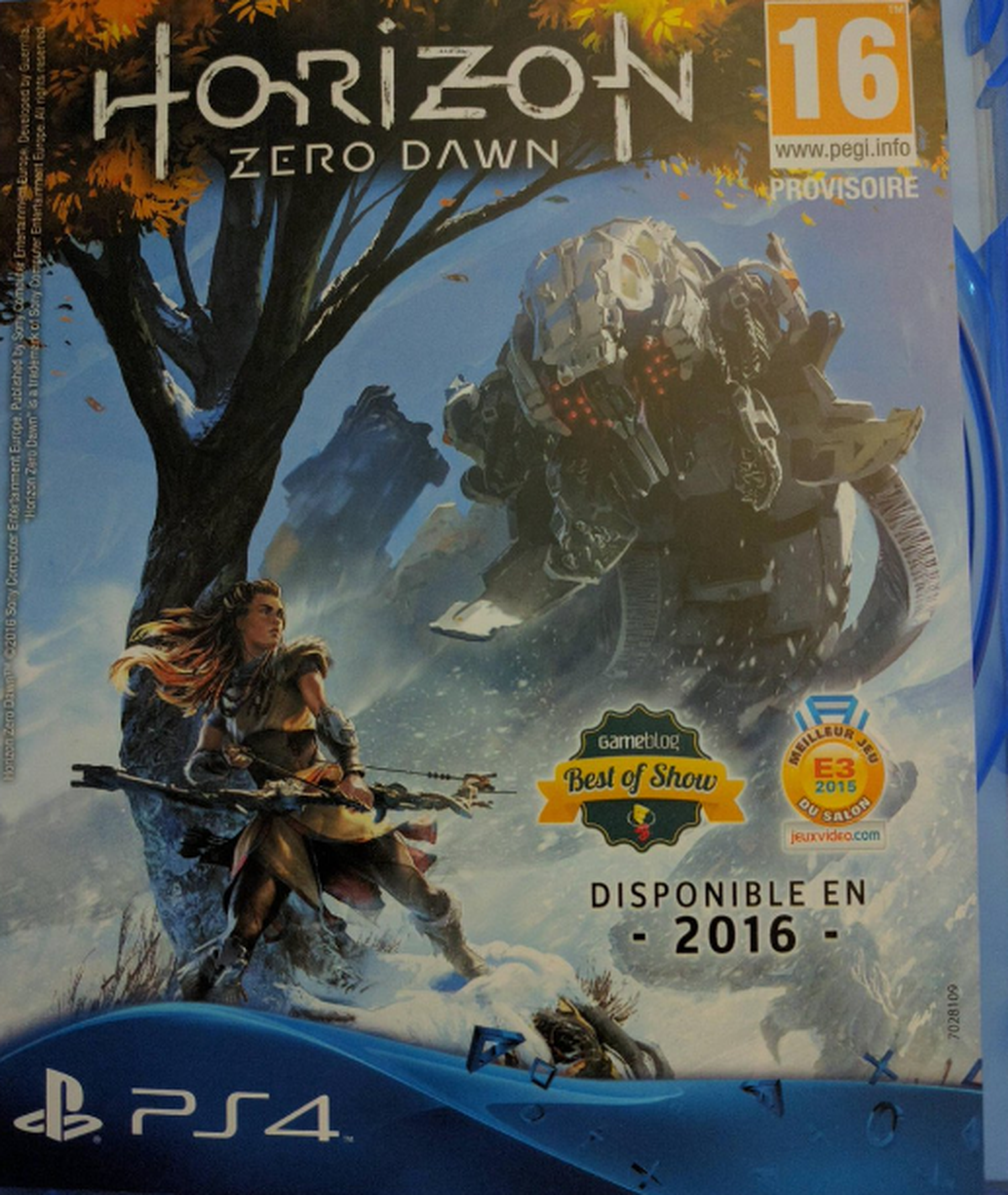 Horizon Zero Dawn para PS4 mantiene su fecha de lanzamiento en 2016