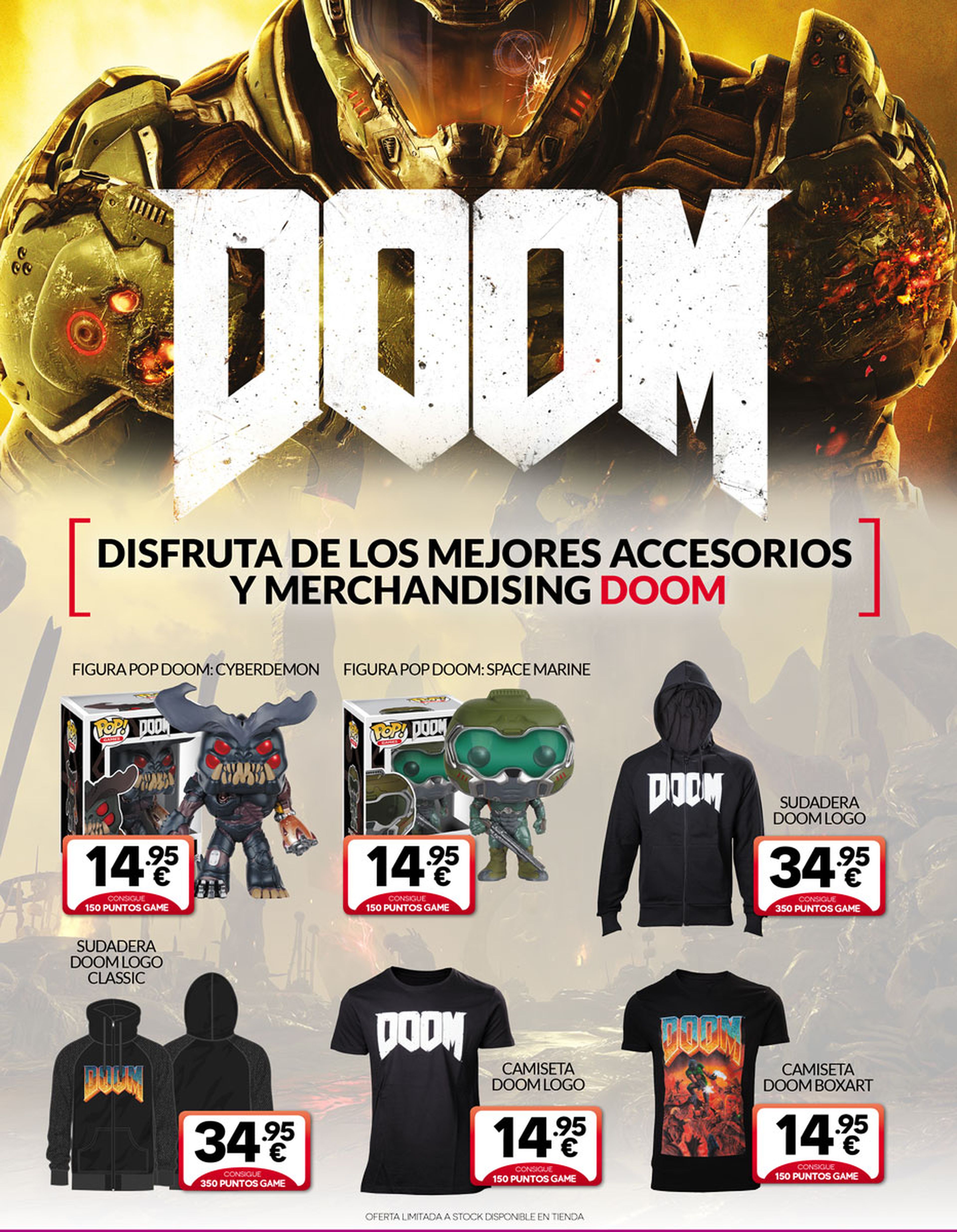 DOOM - Edición exclusiva y productos oficiales en GAME